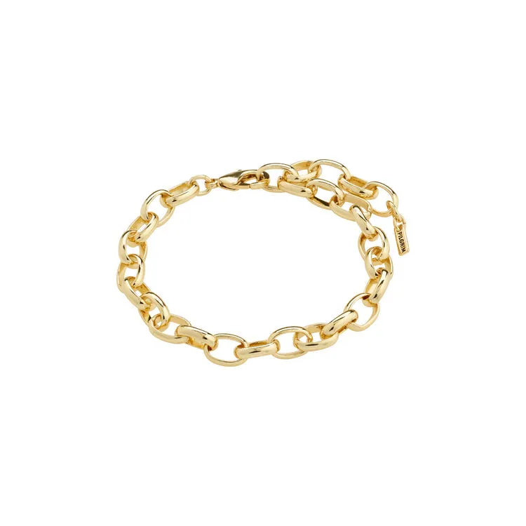 Pilgrim Charm Bracelet Gold sold by Shine On