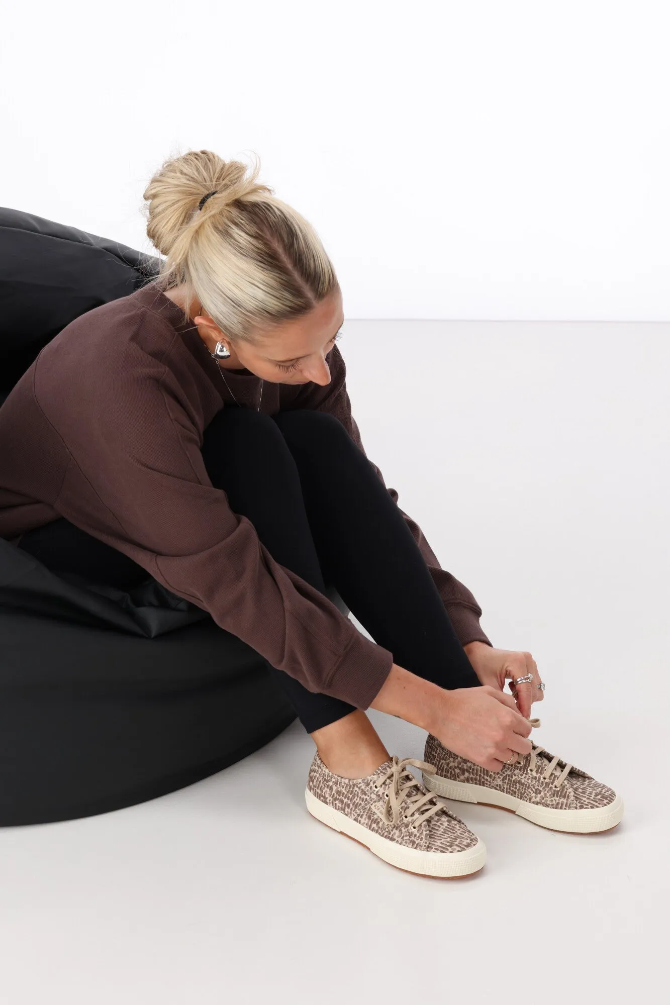 Superga Jaguar Print Brown Beige sold by Shine On product image thumbnail 3