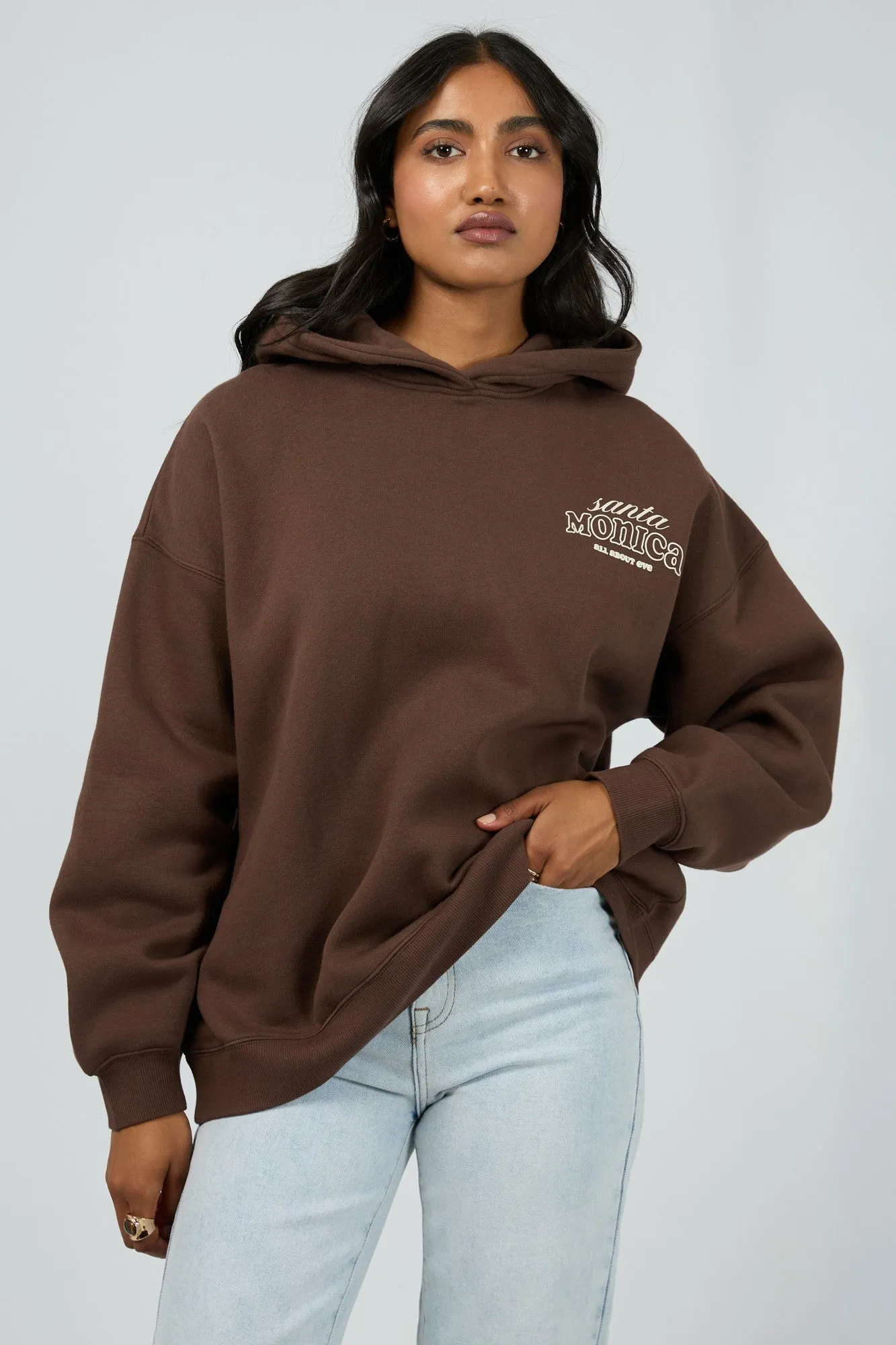 All About Eve Better Days Hoodie Brown sold by Shine On product image thumbnail 2