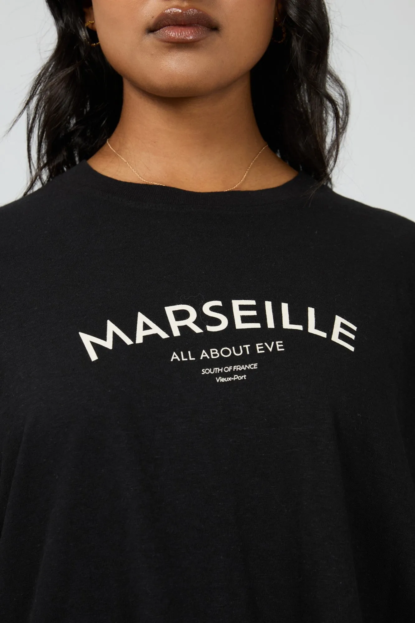 All About Eve Marseille Oversized Tee Washed Black sold by Shine On product image thumbnail 2