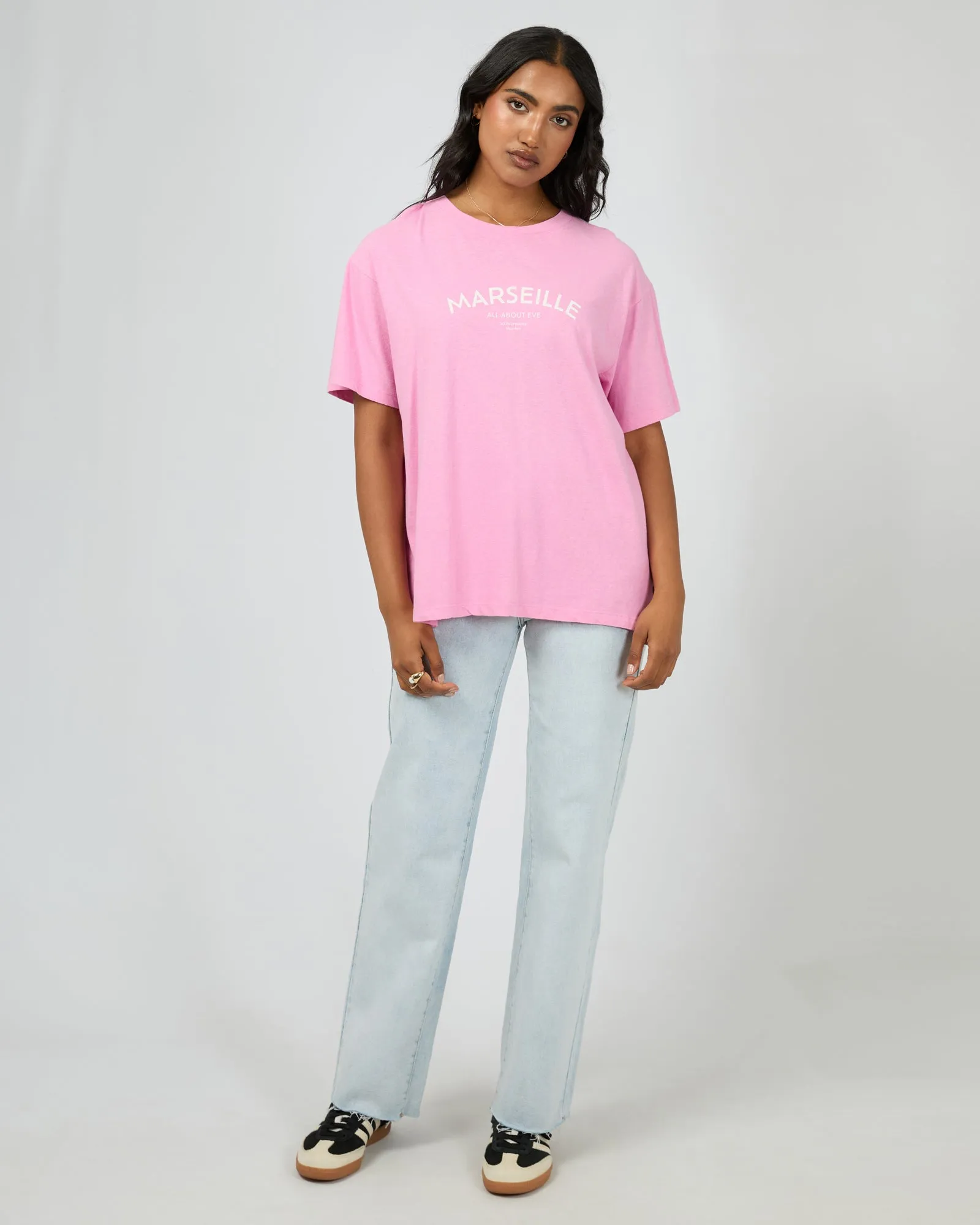All About Eve Marseille Oversized Tee Mauve sold by Shine On product image thumbnail 3