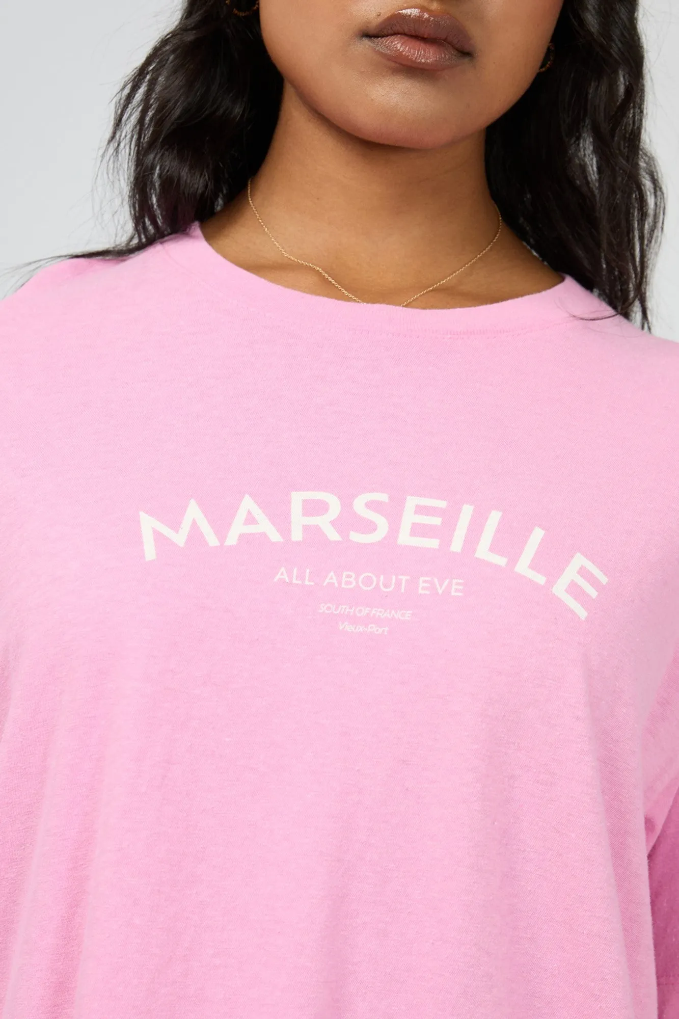 All About Eve Marseille Oversized Tee Mauve sold by Shine On product image thumbnail 2