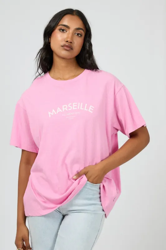 All About Eve Marseille Oversized Tee Mauve sold by Shine On