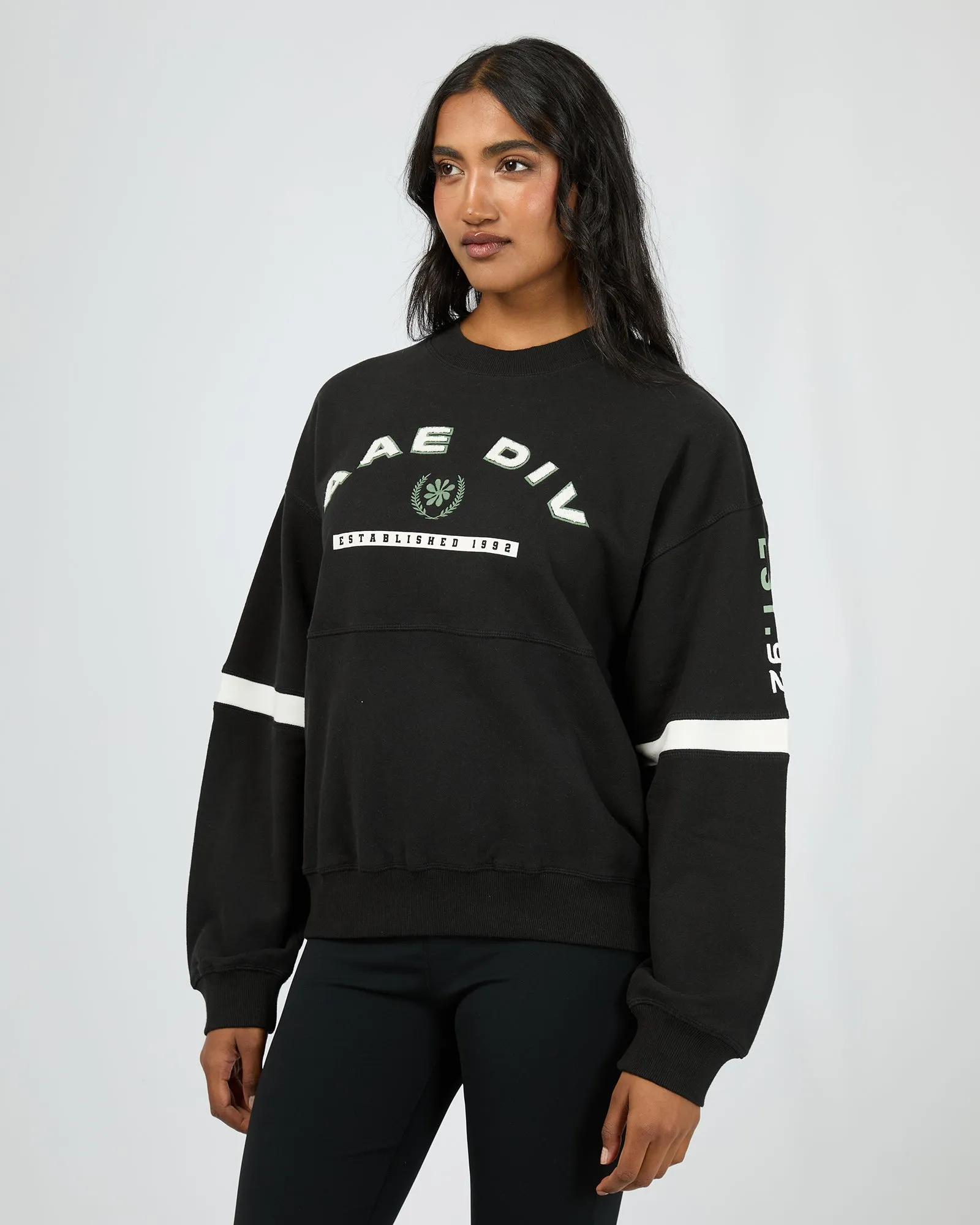 All About Eve Savannah Slouch Crew Black sold by Shine On product image thumbnail 5