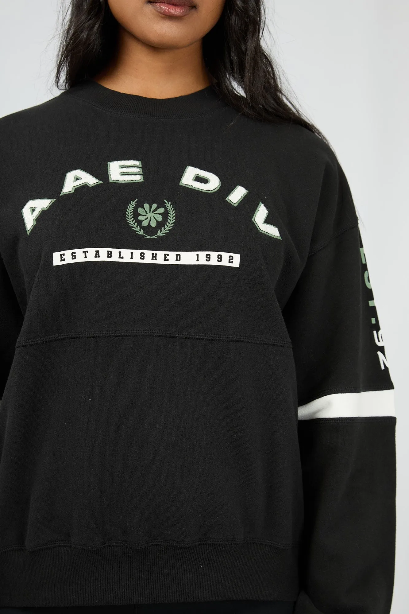 All About Eve Savannah Slouch Crew Black sold by Shine On product image thumbnail 2