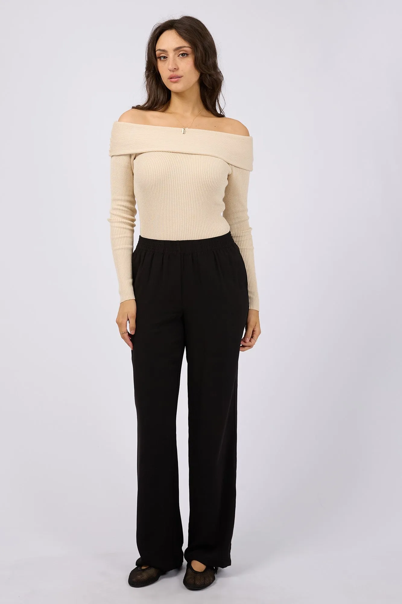 All About Eve Jean Pant Black sold by Shine On