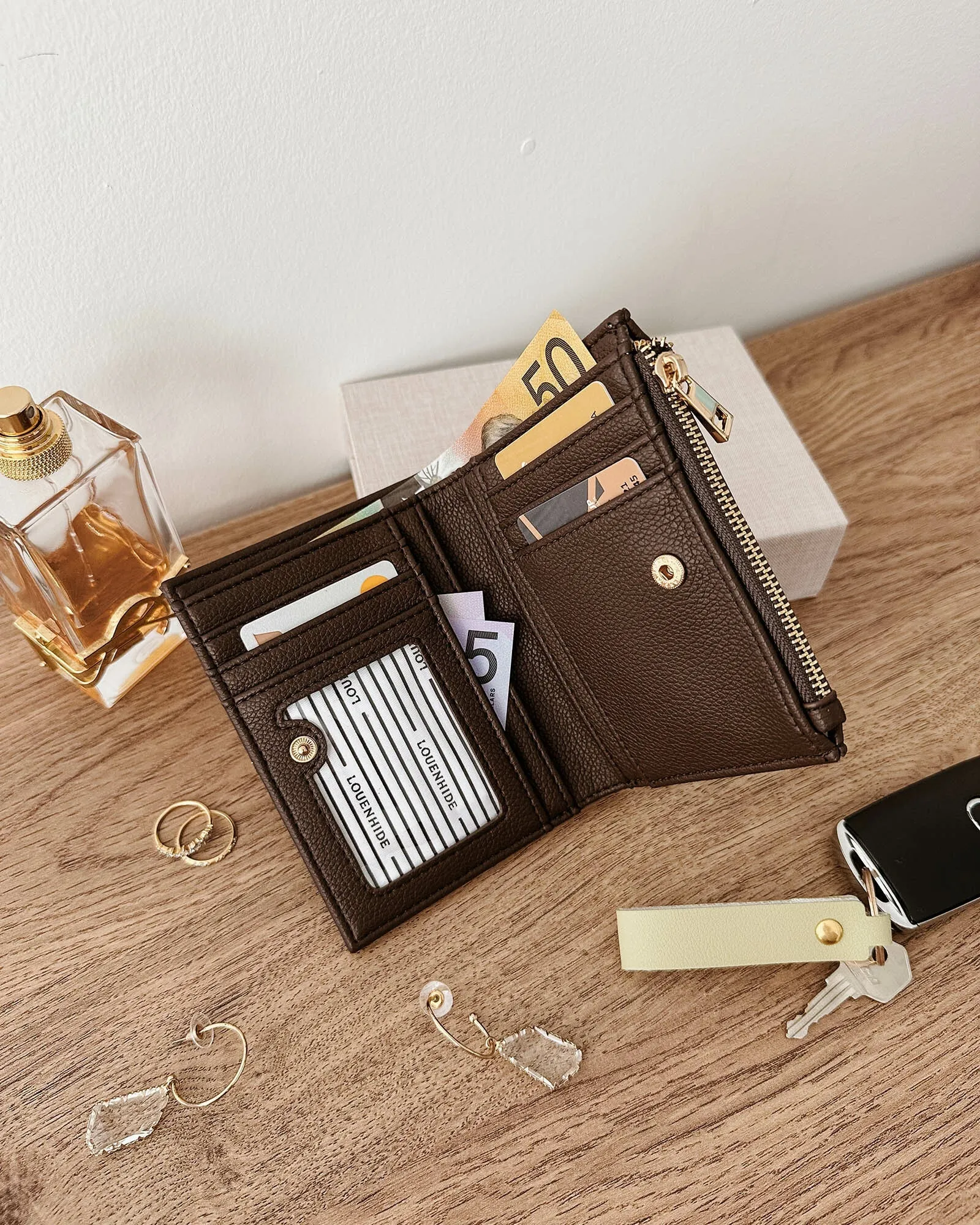 Louenhide Blondie Wallet Chocolate sold by Shine On product image thumbnail 4