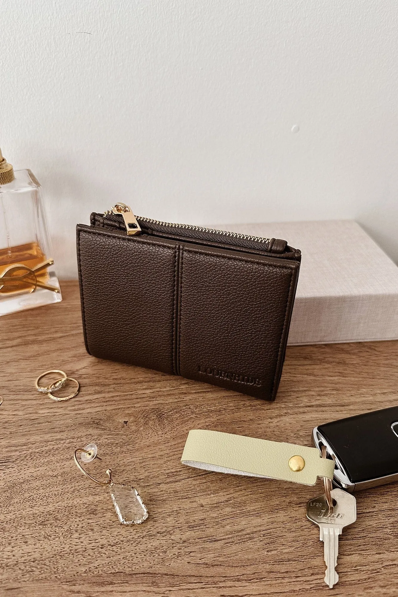 Louenhide Blondie Wallet Chocolate sold by Shine On