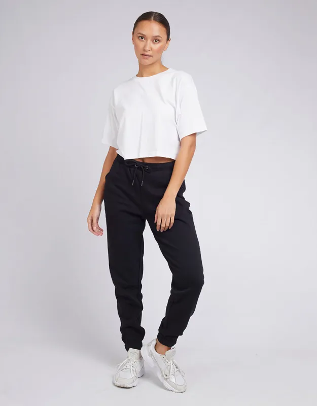 Silent Theory Basic Jogger Black sold by Shine On