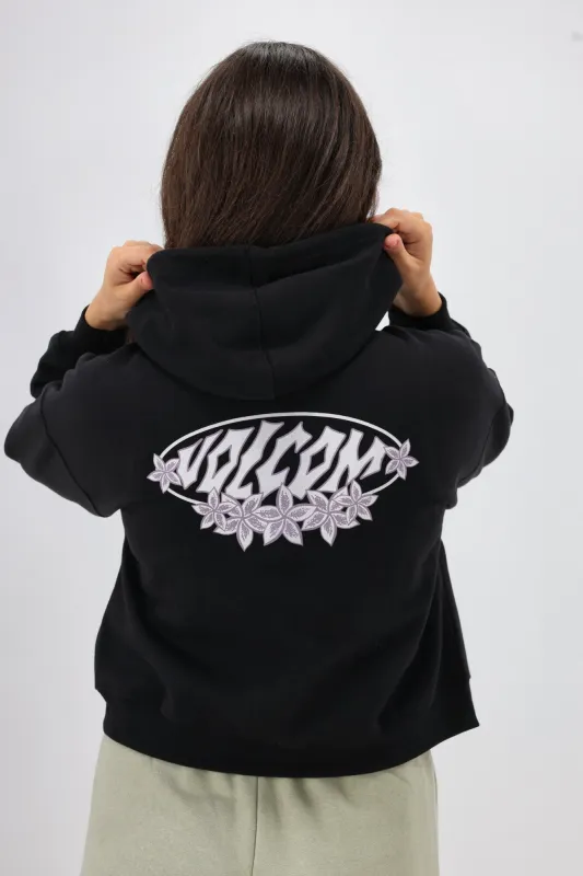 Volcom Get Up Zip Hoodie Black sold by Shine On