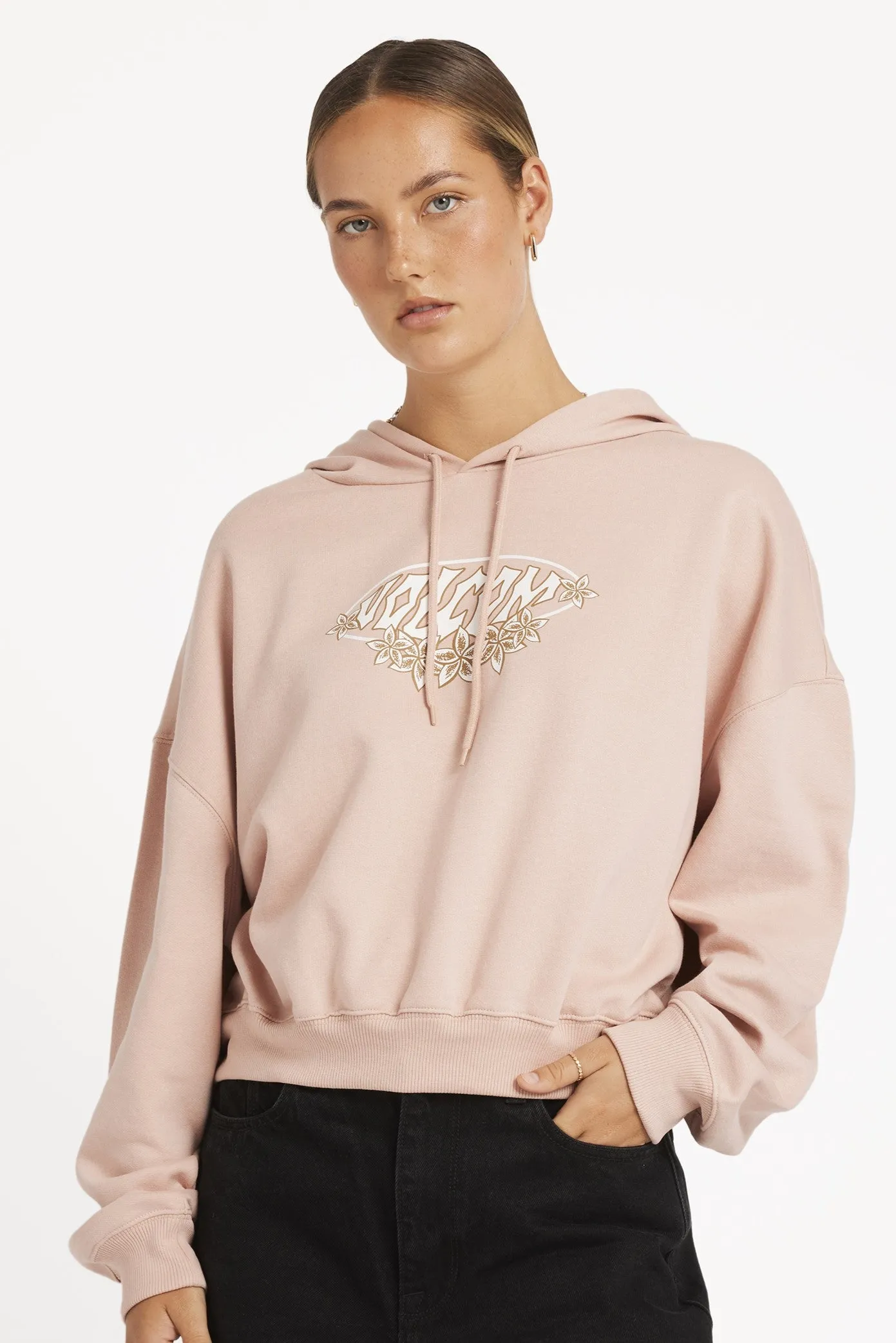 Volcom Beach Bum Crop Misty Rose sold by Shine On product image thumbnail 2