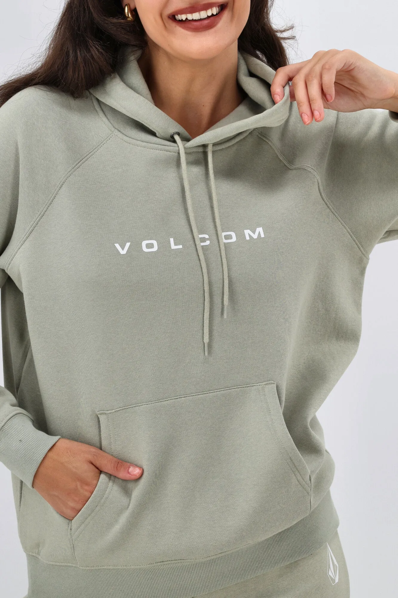Volcom Get More Hoodie Sea Glass sold by Shine On product image thumbnail 4