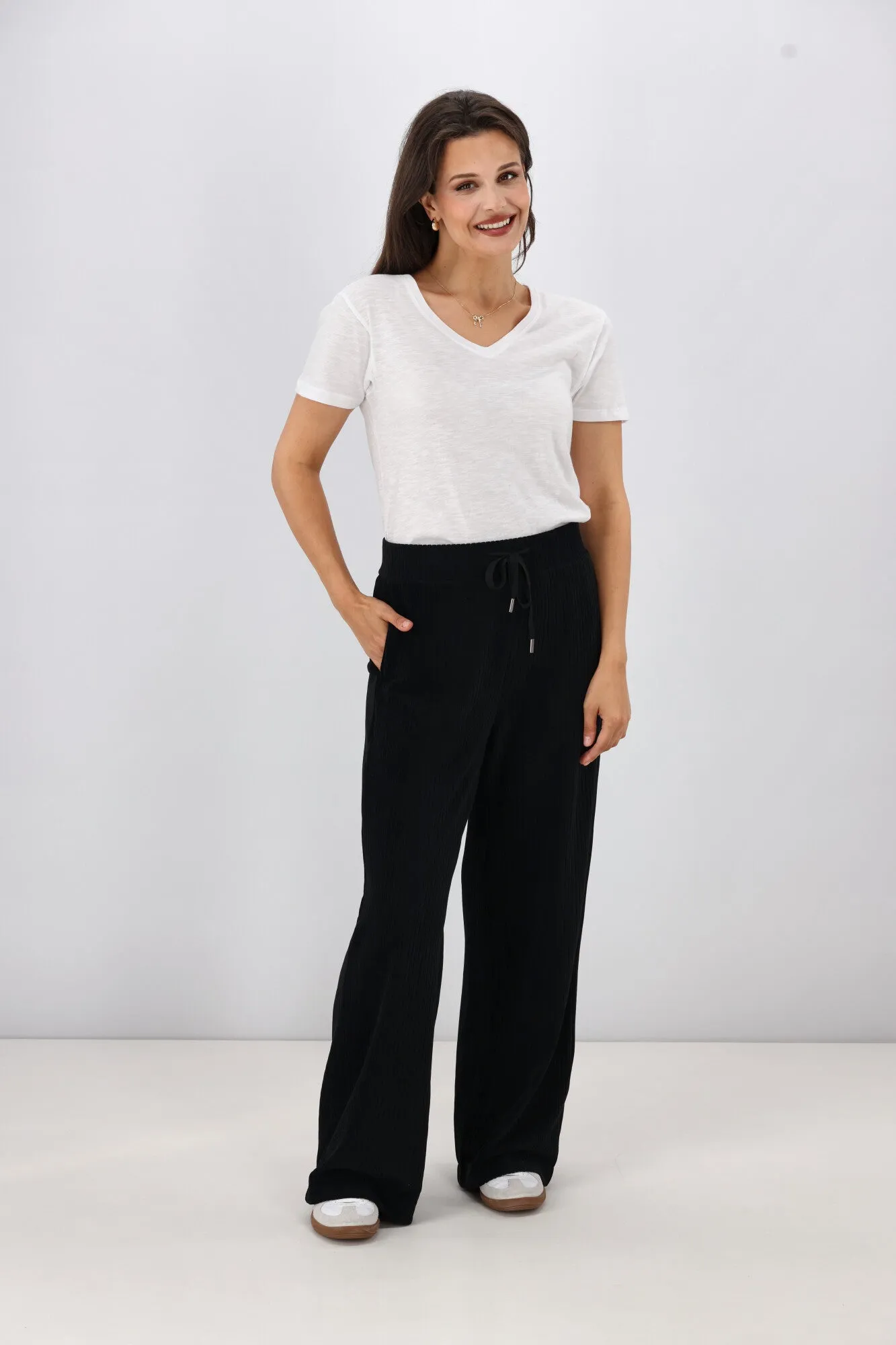 Shine On Label Azariah Cord Pant Black sold by Shine On product image thumbnail 4