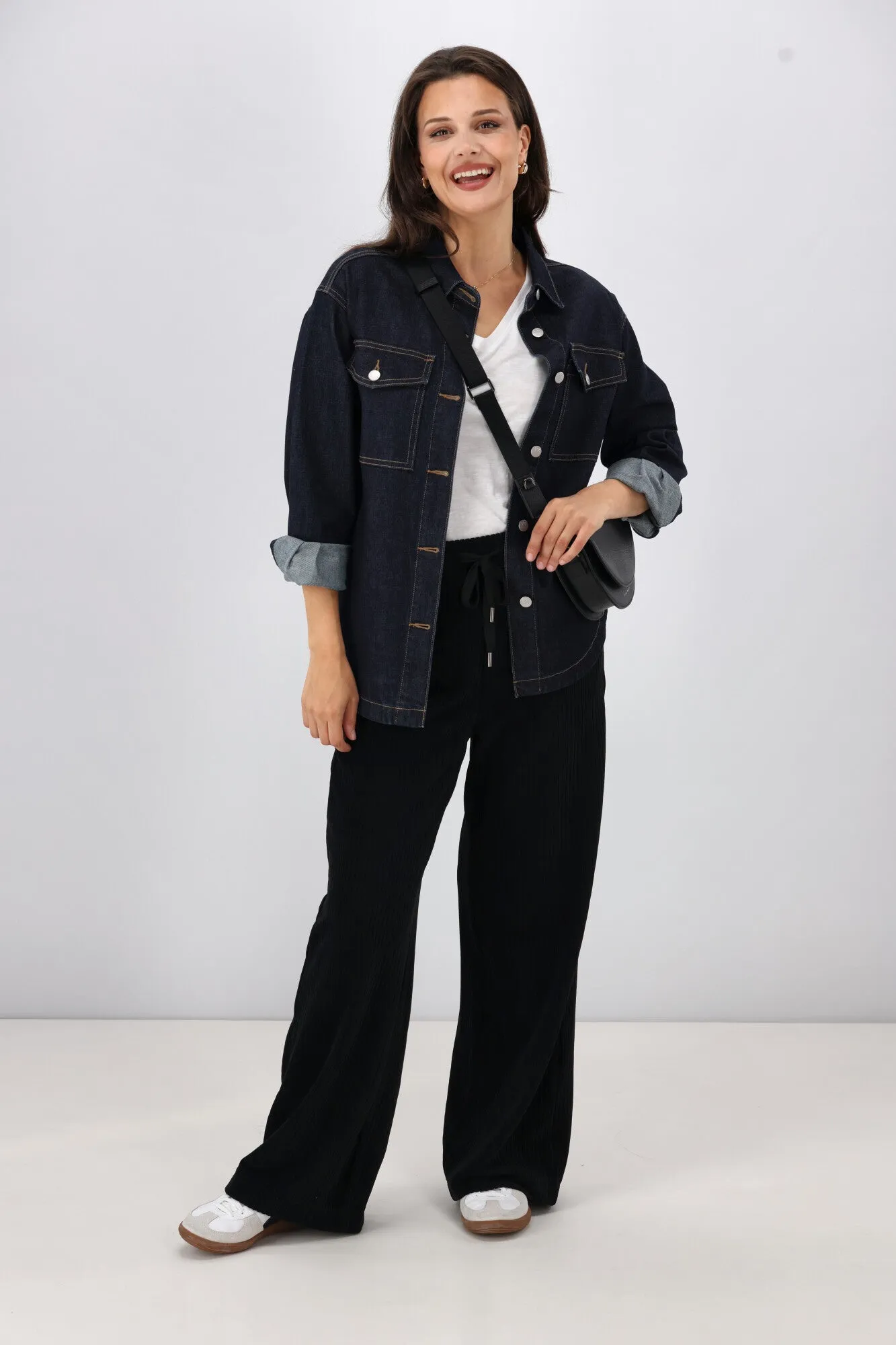 Shine On Label Azariah Cord Pant Black sold by Shine On product image thumbnail 3