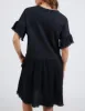 Elm Fable Dress Washed Black sold by Shine On