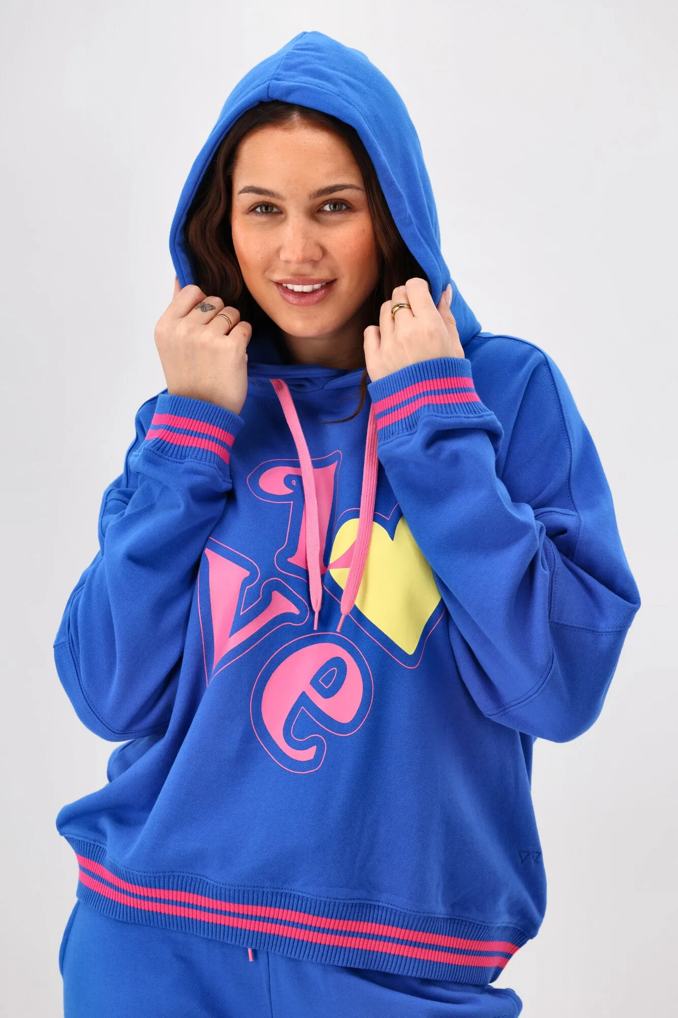 Rebel Club Love Surge Hoodie Blue Pre-Order Due Late May sold by Shine On product image thumbnail 3