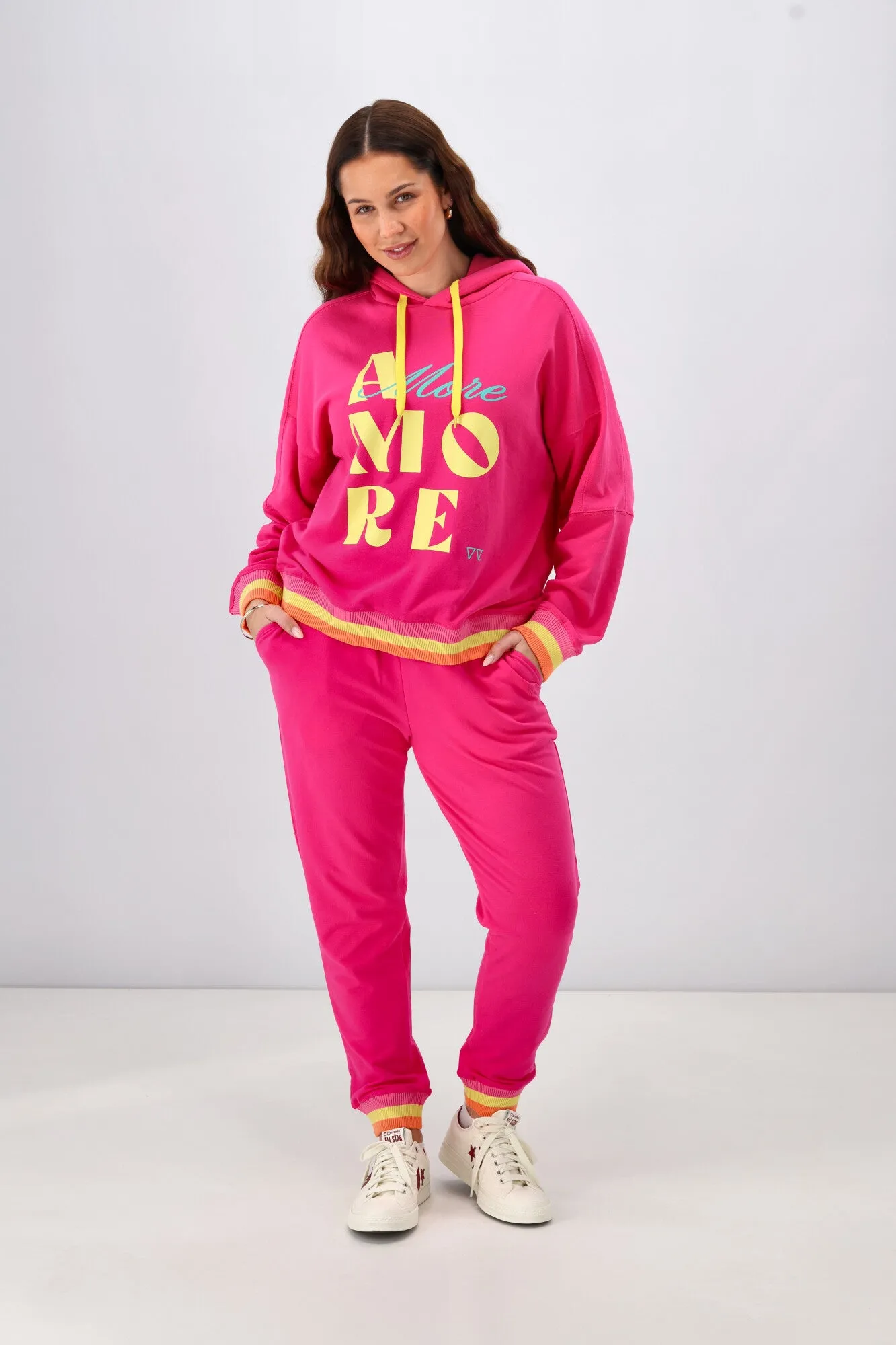Rebel Club Amore Hoodie Pink Pre-Order Due Late May sold by Shine On product image thumbnail 3