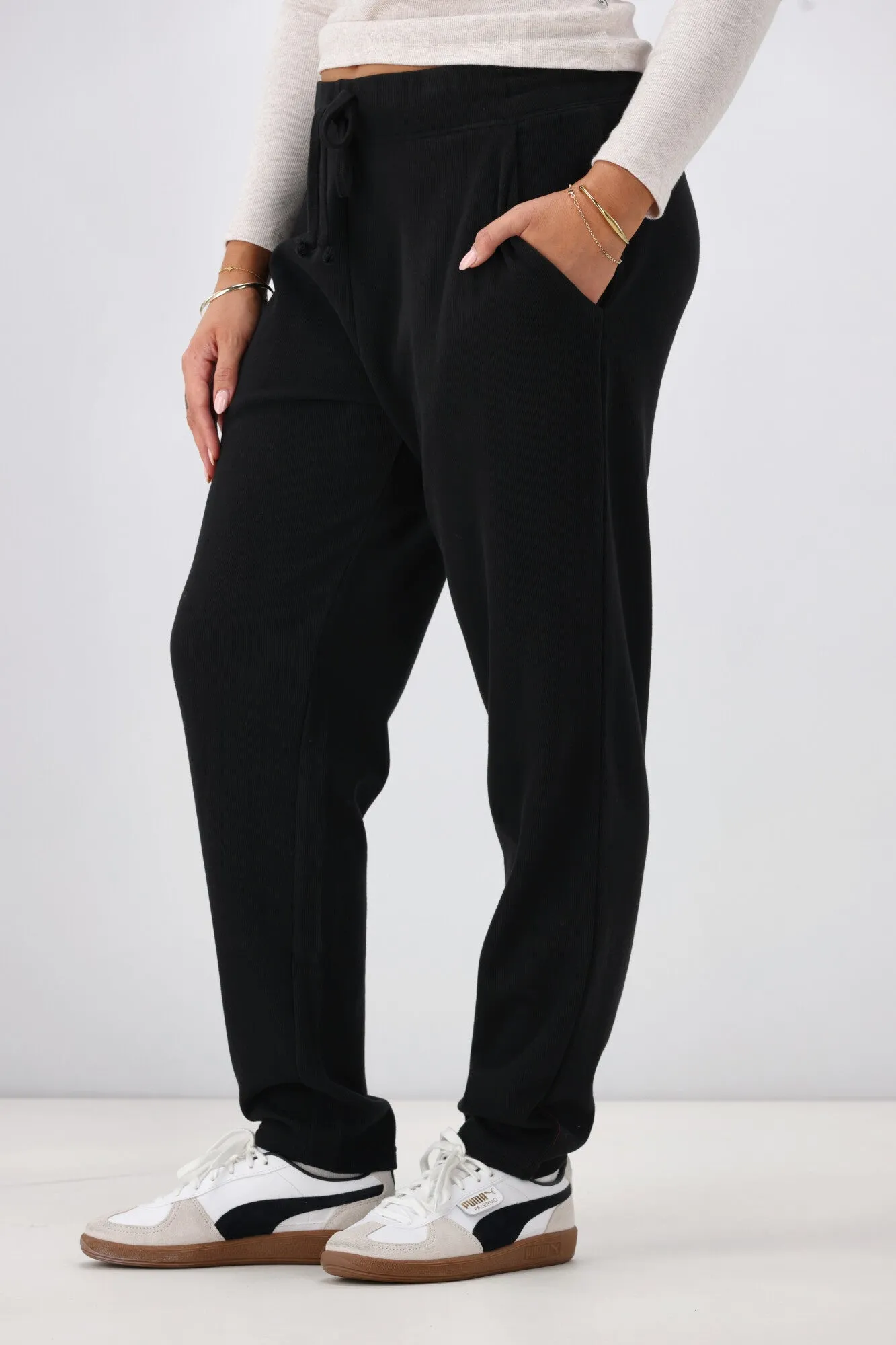 Shine On Label Chaylah Jogger Black Preorder One Late May sold by Shine On product image thumbnail 2