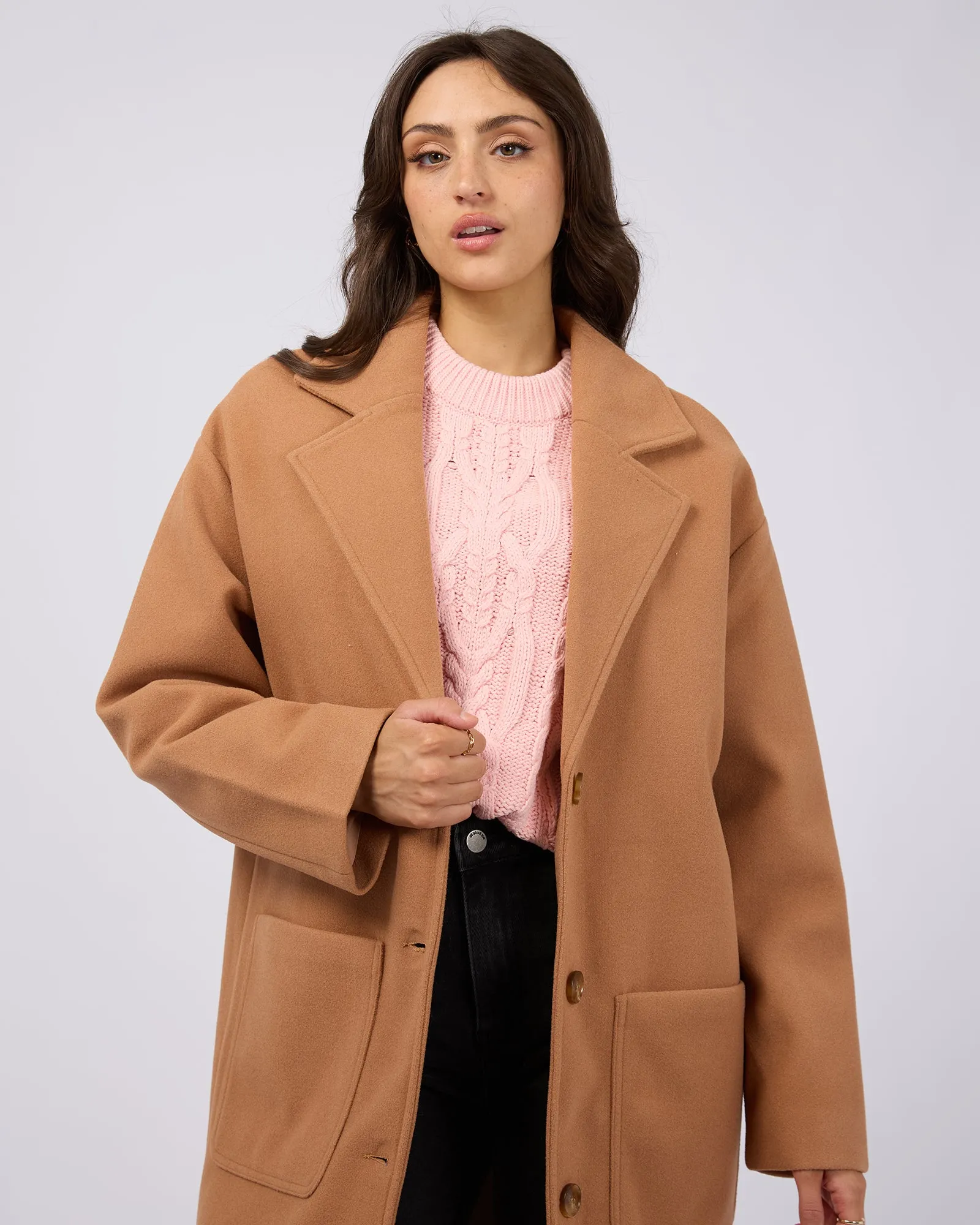 All About Eve Dion Coat Camel sold by Shine On product image thumbnail 2