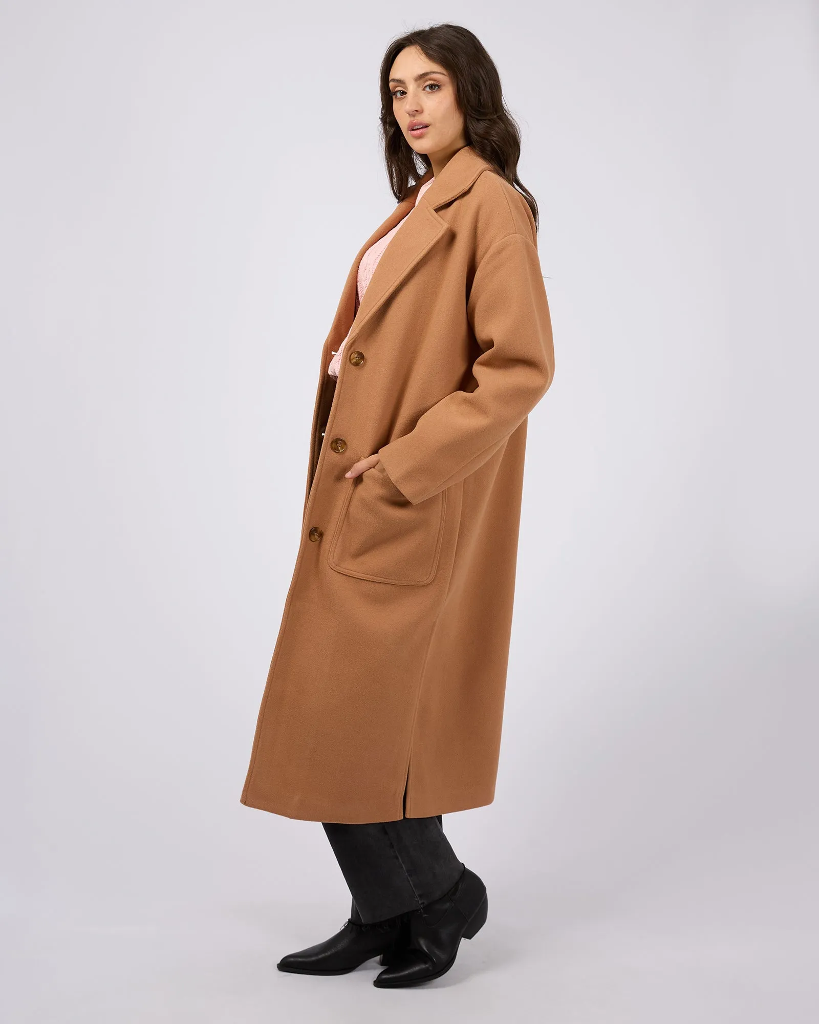 All About Eve Dion Coat Camel sold by Shine On product image thumbnail 5
