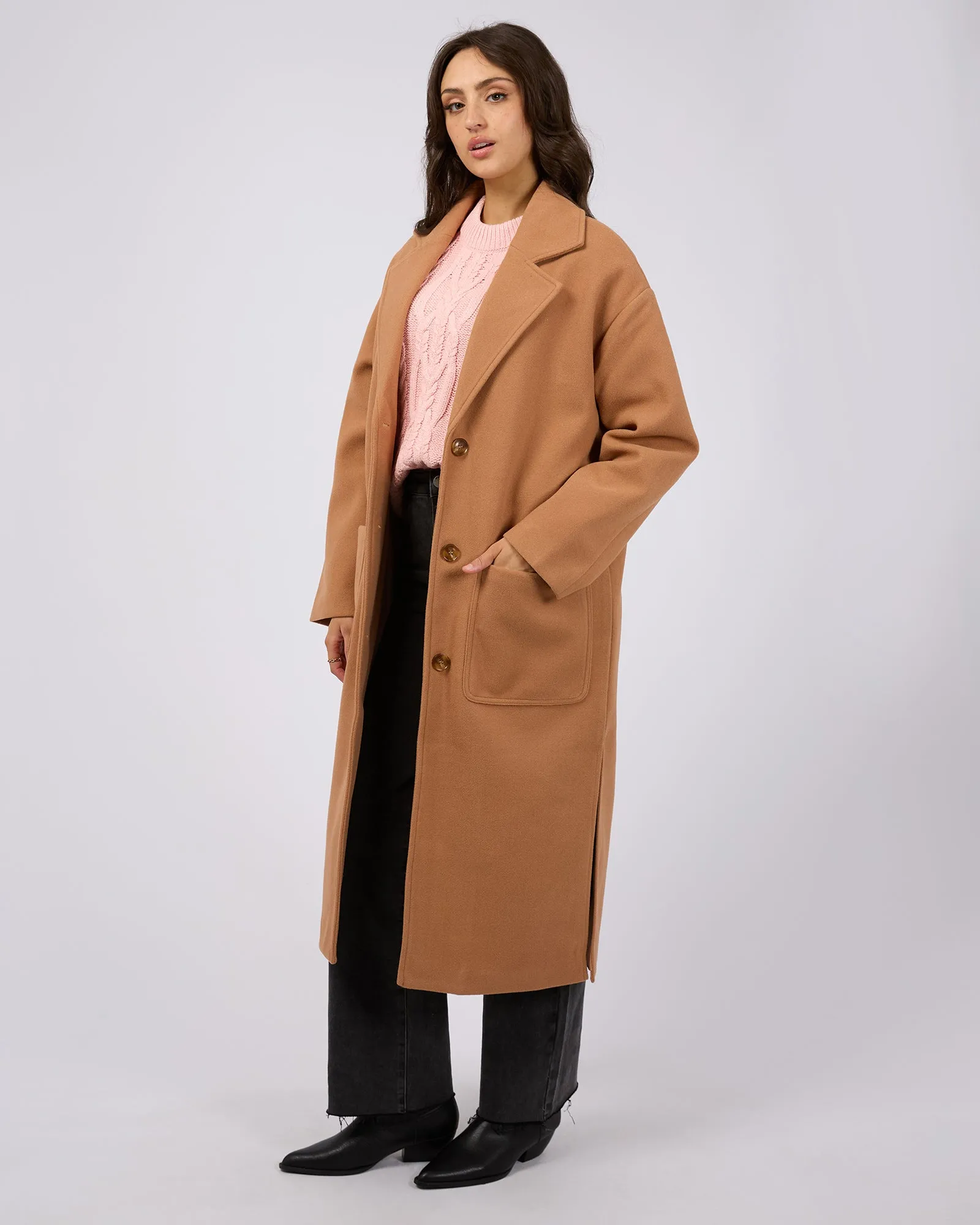 All About Eve Dion Coat Camel sold by Shine On product image thumbnail 3