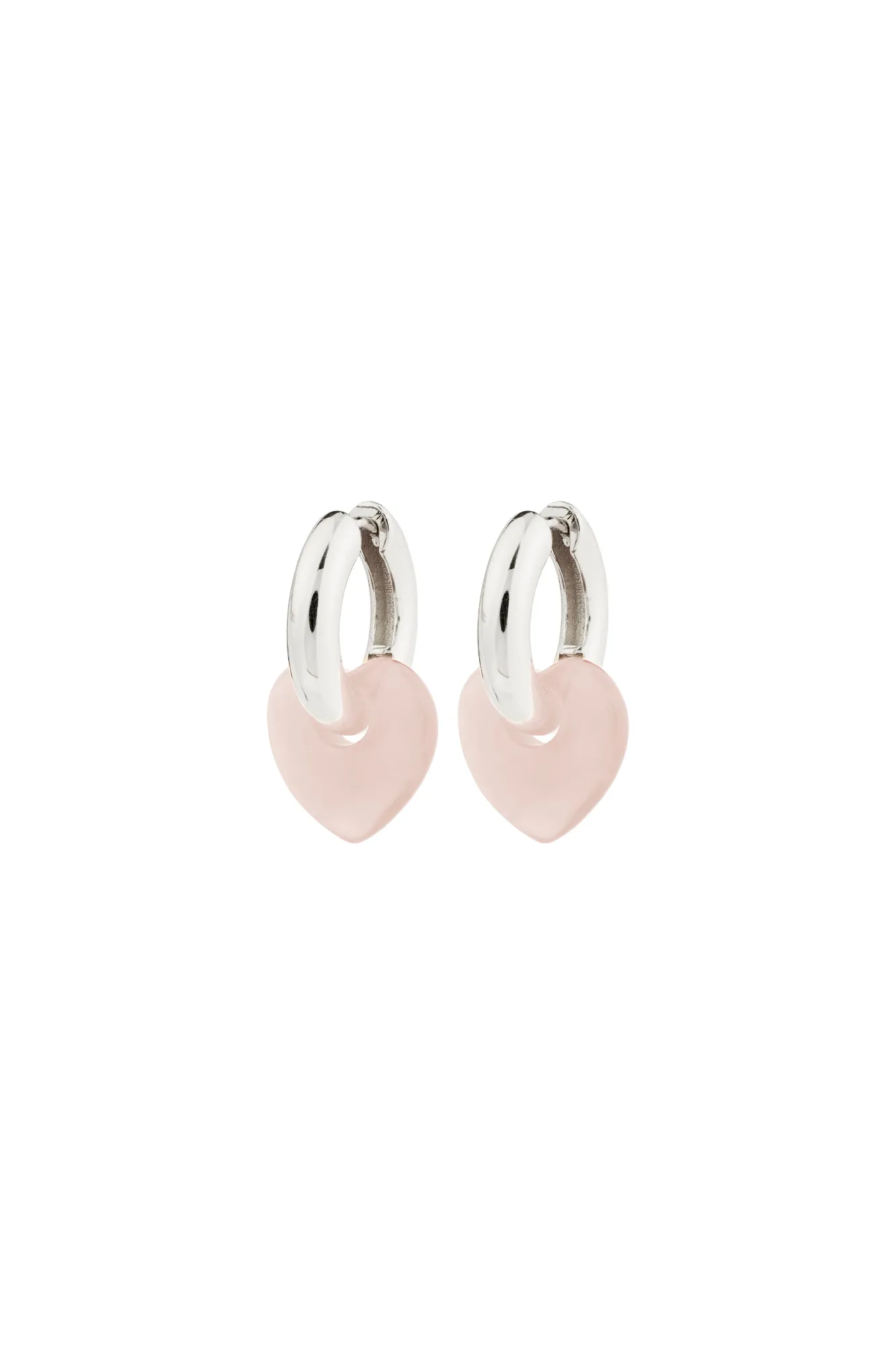 Pilgrim Kendall Recycled Earrings Silver Plated Rose sold by Shine On product image thumbnail 2