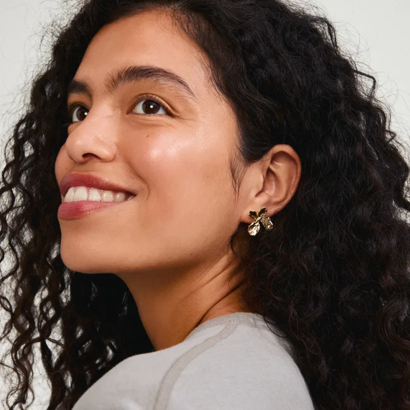 Pilgrim Dream Earrings Gold Plated sold by Shine On