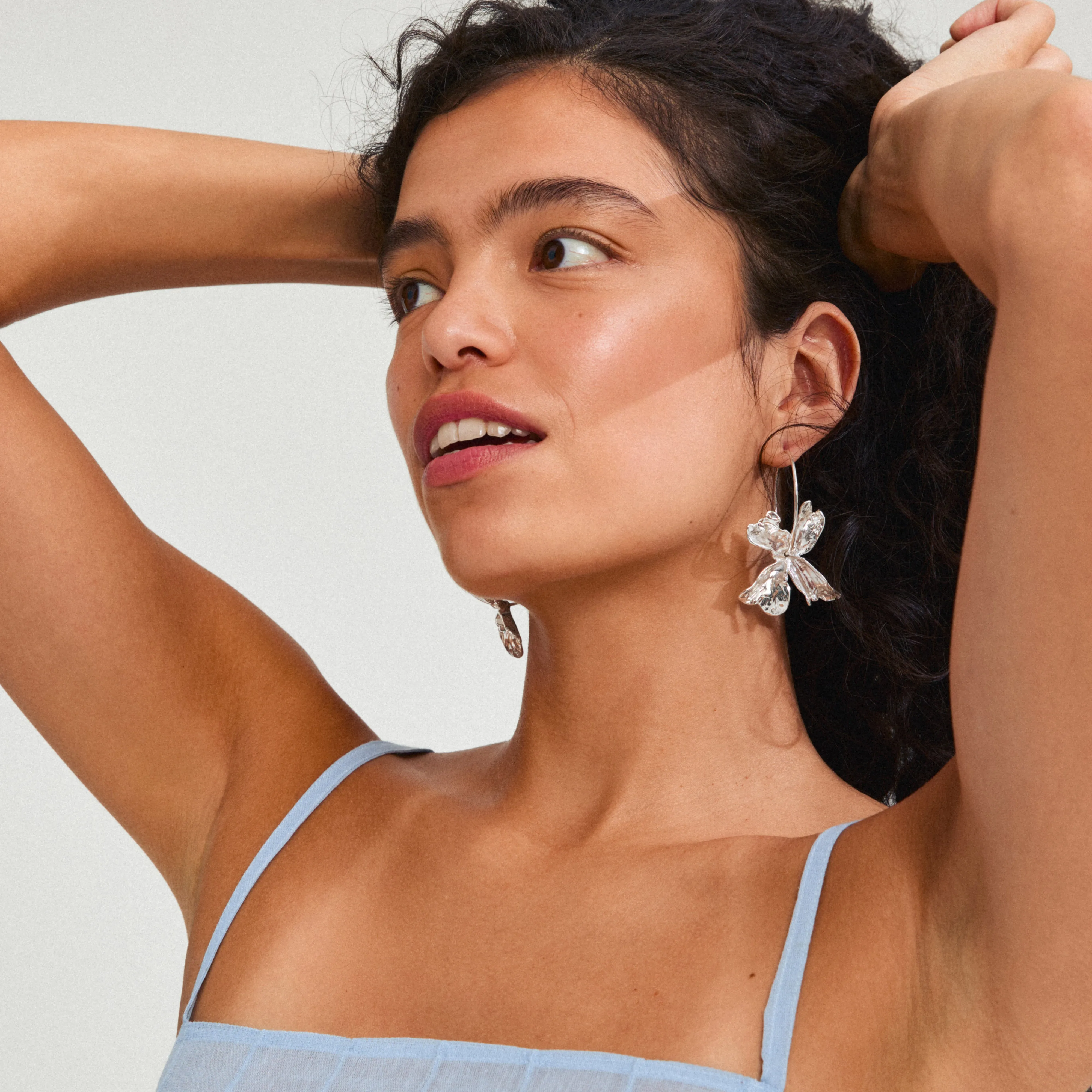 Pilgrim Dream Hoops Silver Plated sold by Shine On