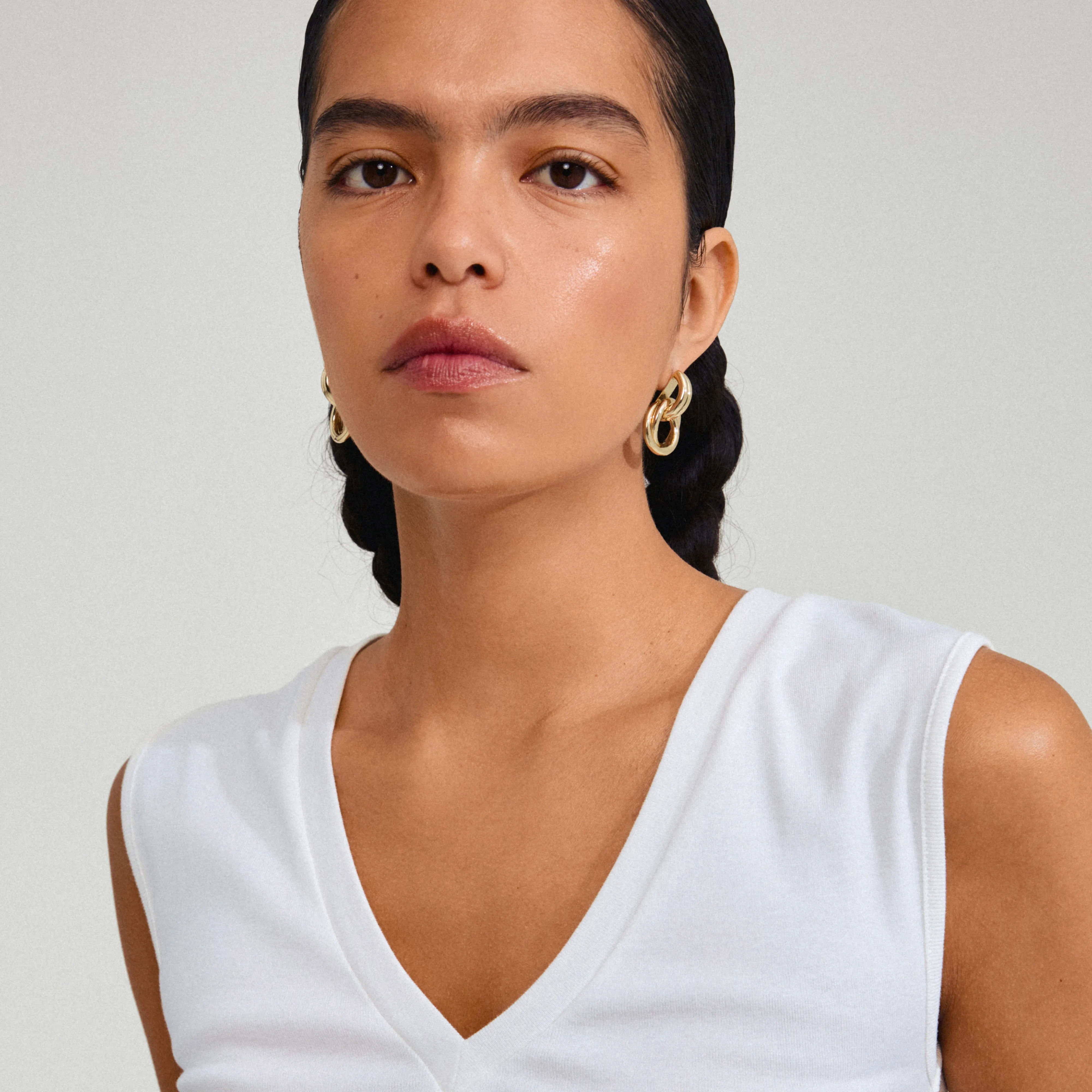 Pilgrim Agni Earrings Gold Plated sold by Shine On product image thumbnail 3