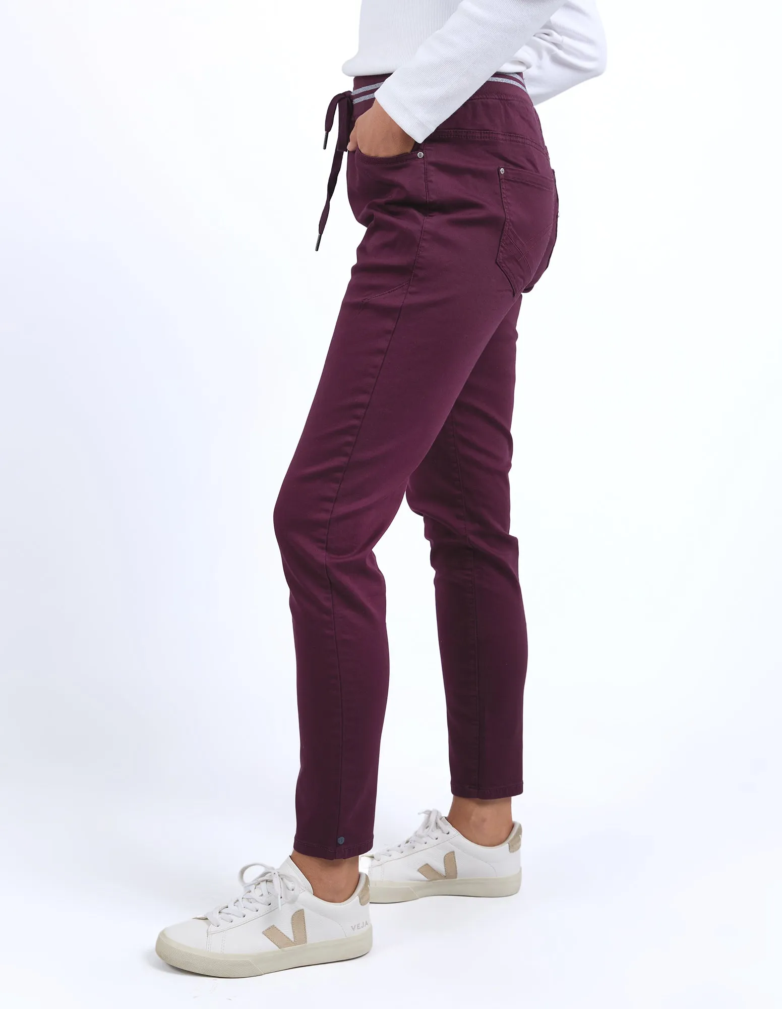 Elm Margo Jogger Merlot sold by Shine On product image thumbnail 5