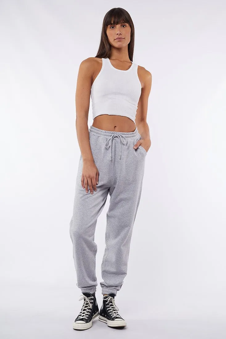 Silent Theory Basic Jogger Grey Marle sold by Shine On