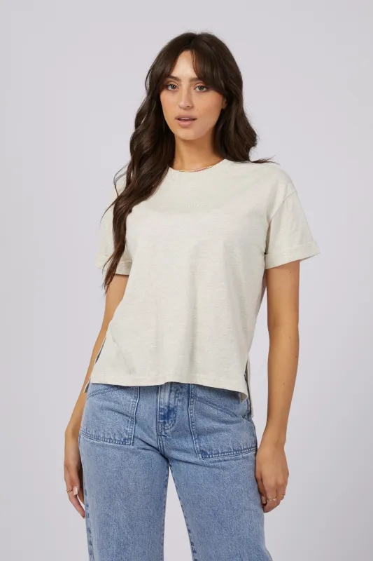 All About Eve AAE Washed Tee Oat sold by Shine On