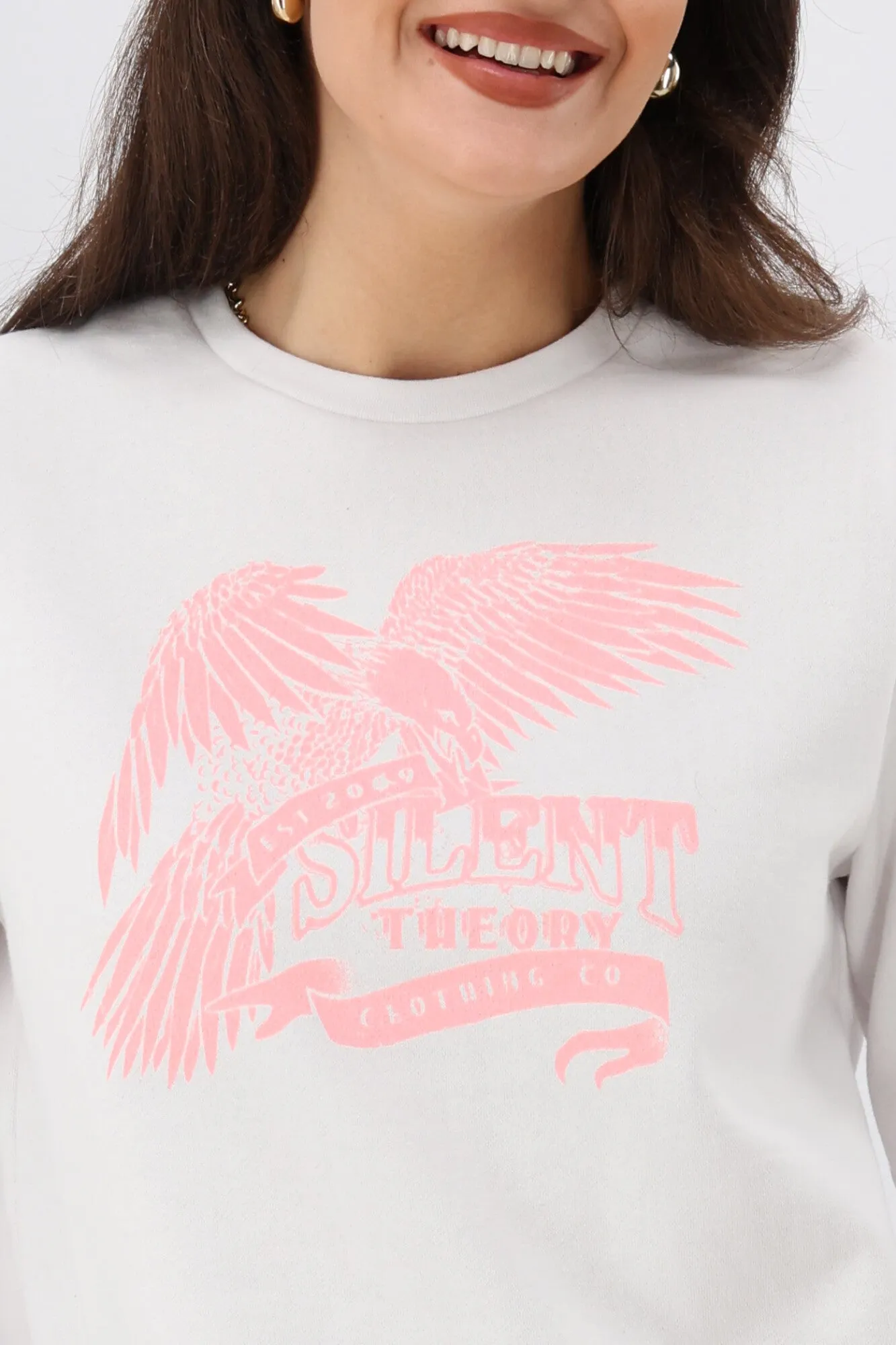 Silent Theory Take Off Crew White sold by Shine On product image thumbnail 3