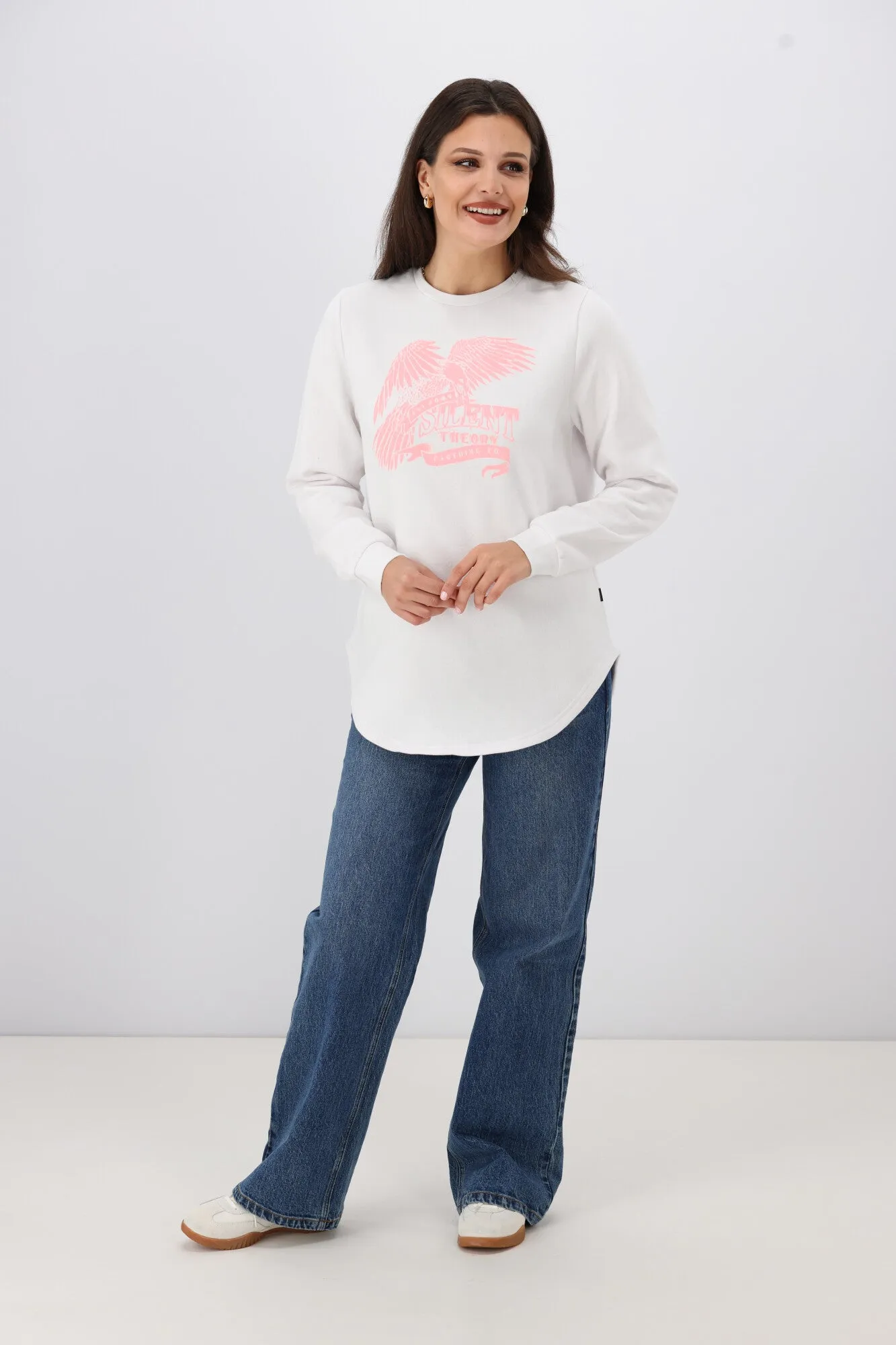 Silent Theory Take Off Crew White sold by Shine On product image thumbnail 5