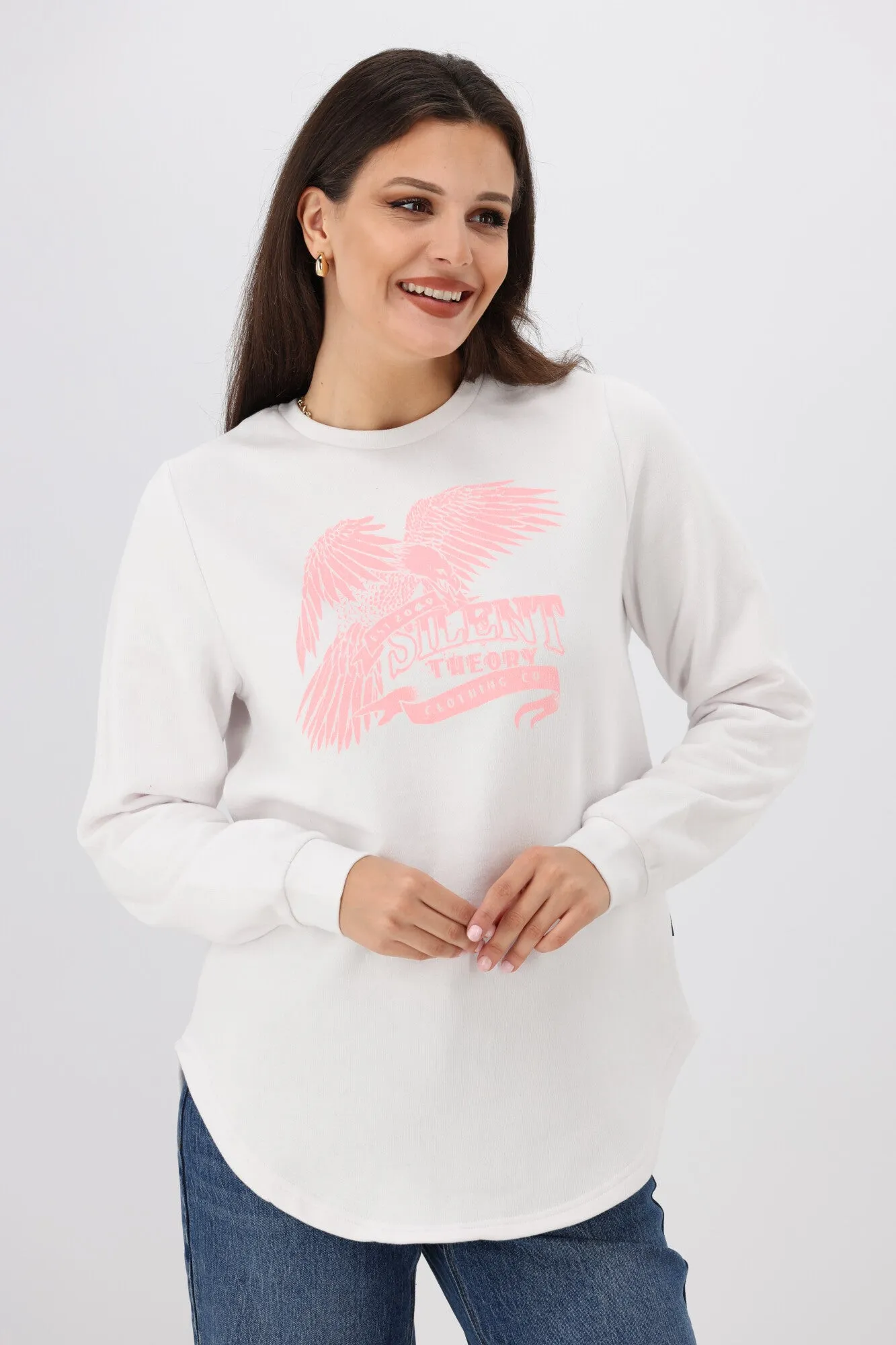 Silent Theory Take Off Crew White sold by Shine On product image thumbnail 4