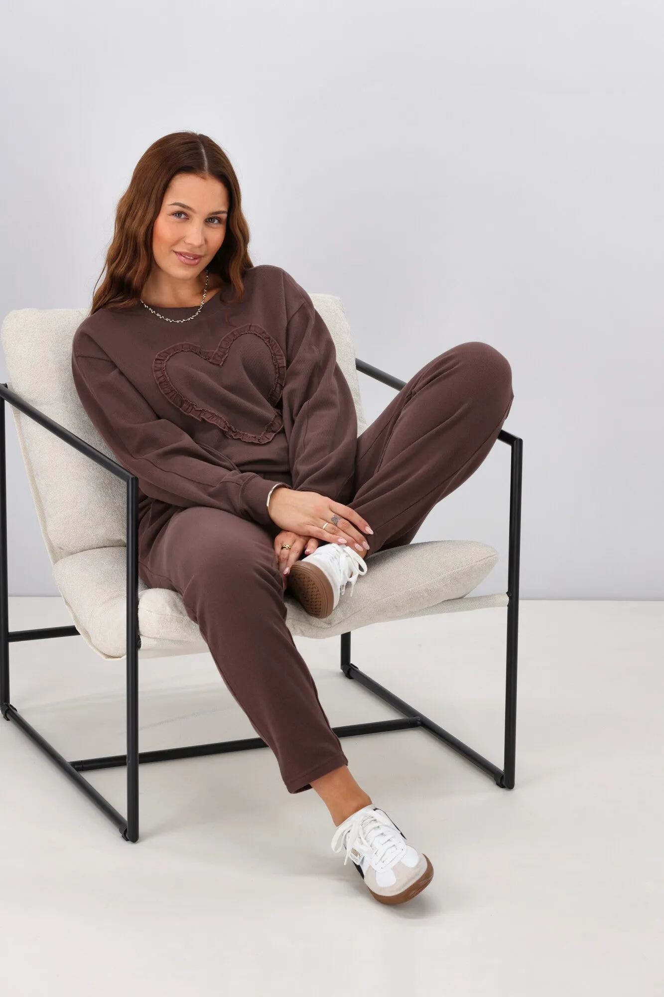 Shine On Label Chaylah Jogger Chocolate sold by Shine On product image thumbnail 3