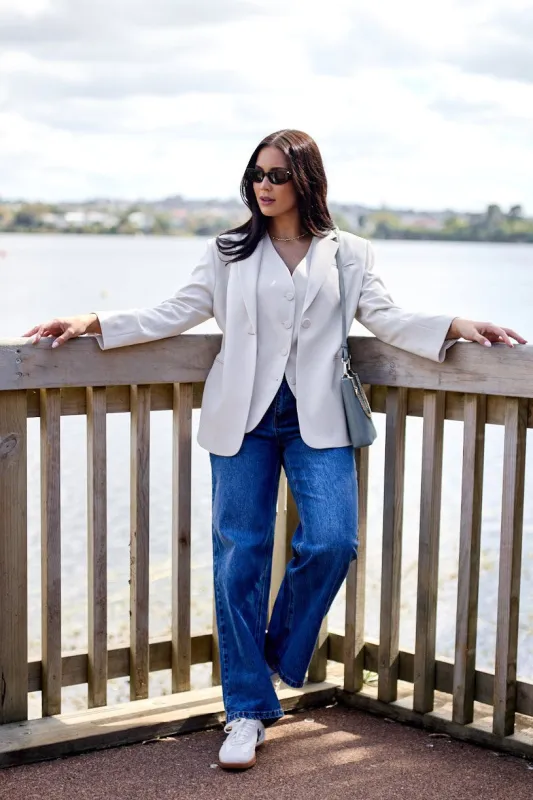 Gloss by Shine On Nerio Blazer with Tie Bone sold by Shine On