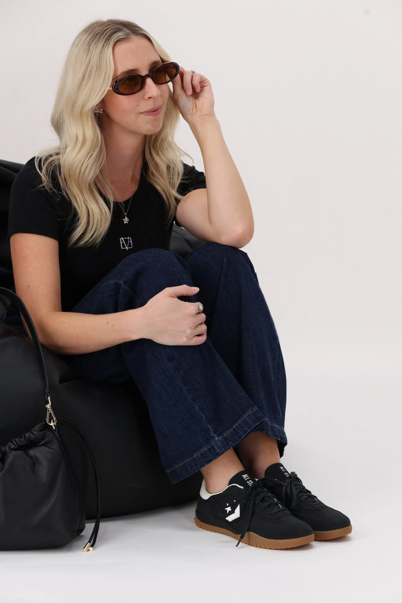 Converse Chuck Taylor Run Star Trainer Black/ Egret / Honey sold by Shine On product image thumbnail 2