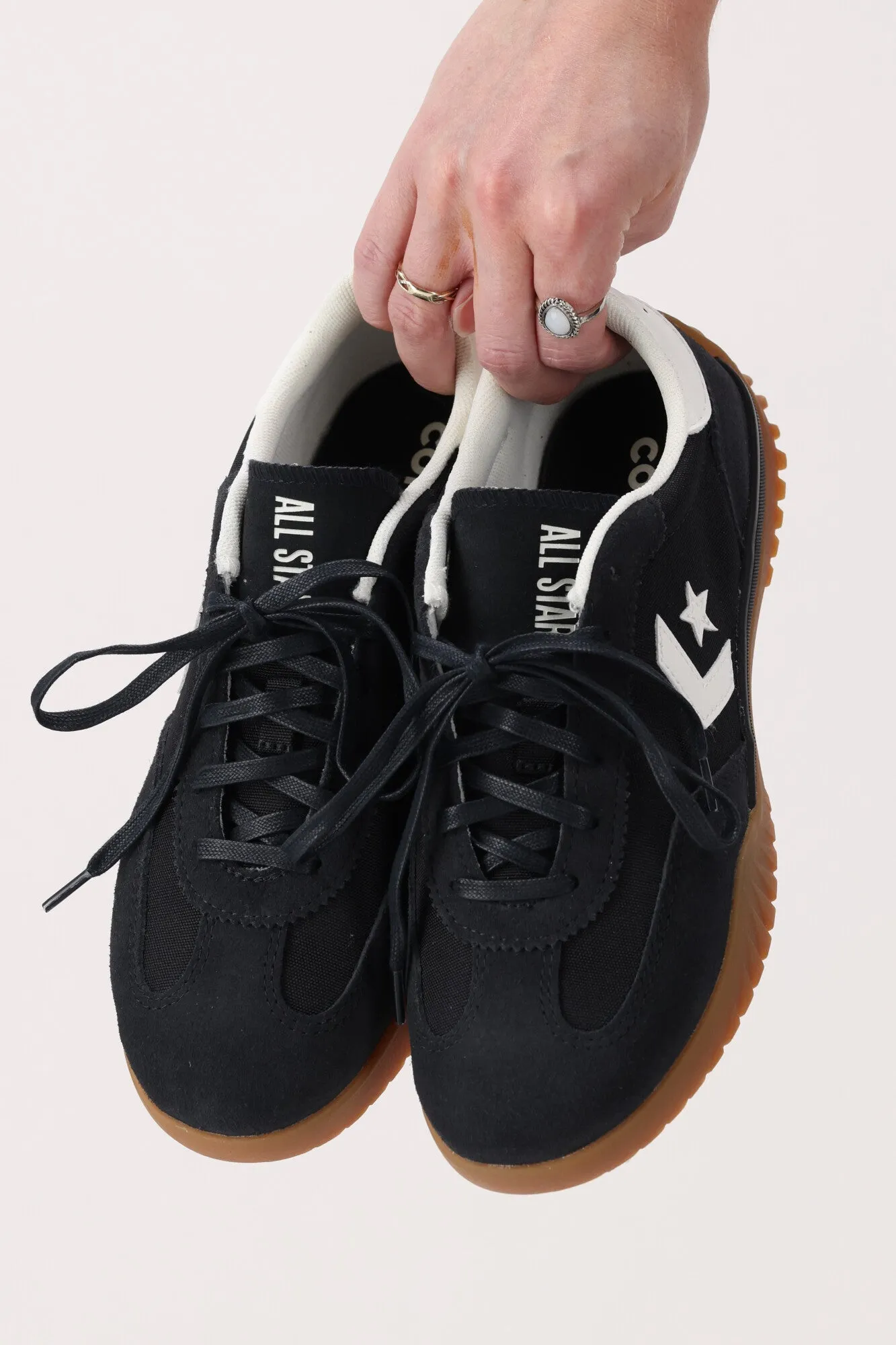 Converse Chuck Taylor Run Star Trainer Black/ Egret / Honey sold by Shine On product image thumbnail 4