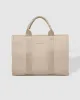 Louenhide Manhattan Logo Tote Bag Biscotti sold by Shine On