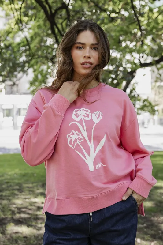 Elm Tulip Crew Charm Pink sold by Shine On