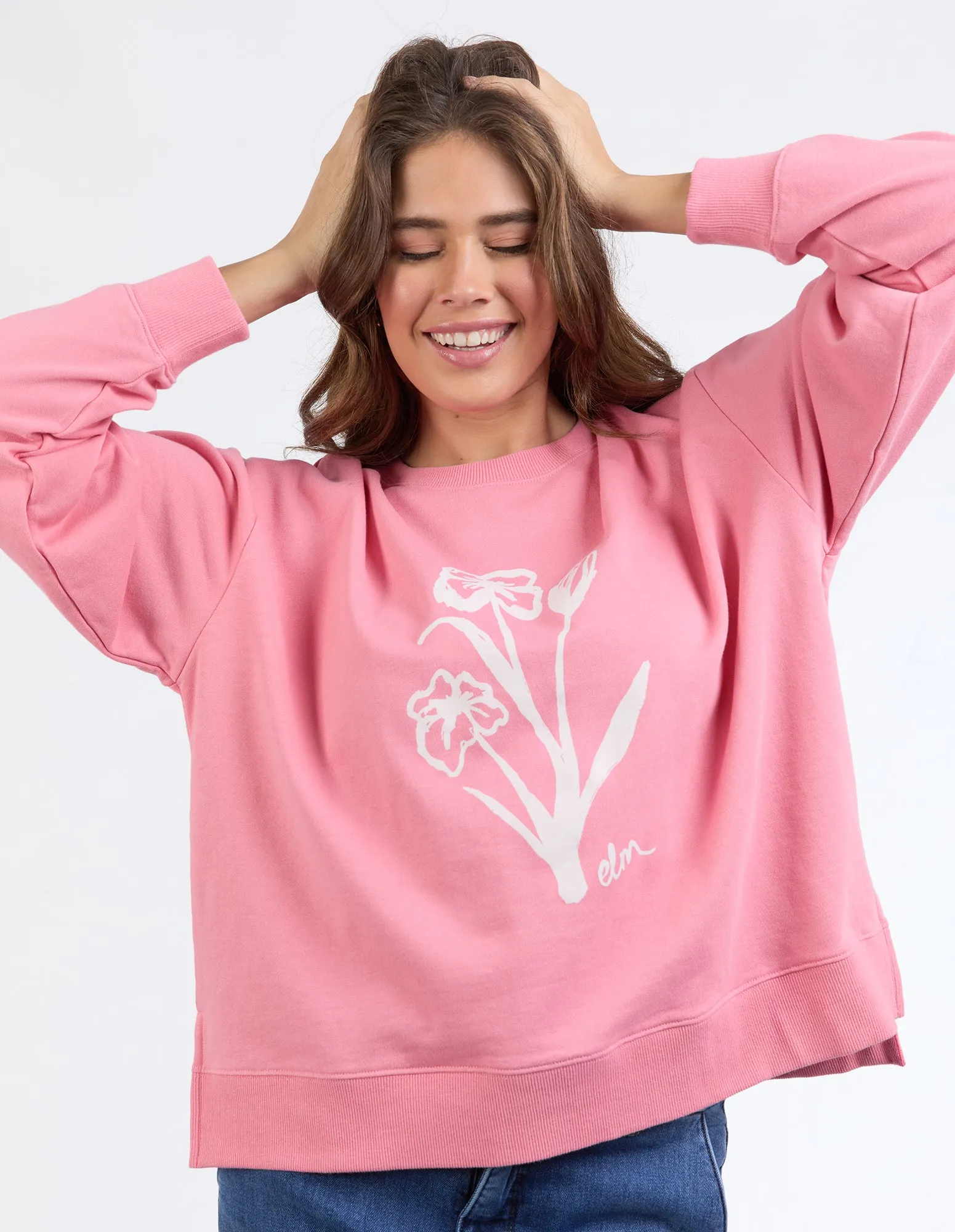 Elm Tulip Crew Charm Pink sold by Shine On product image thumbnail 3