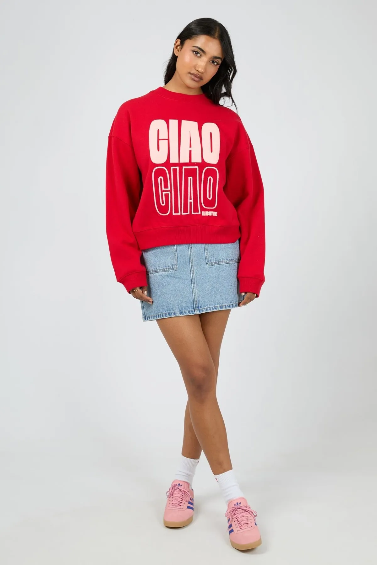 All About Eve Ciao Ciao Boxed Crew Red sold by Shine On product image thumbnail 2