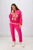 Rebel Club Amore Hoodie Pink sold by Shine On