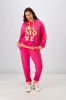 Rebel Club Amore Hoodie Pink sold by Shine On