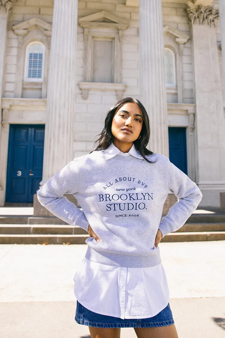 All About Eve Brooklyn Regular Crew Grey Marle sold by Shine On product image thumbnail 3