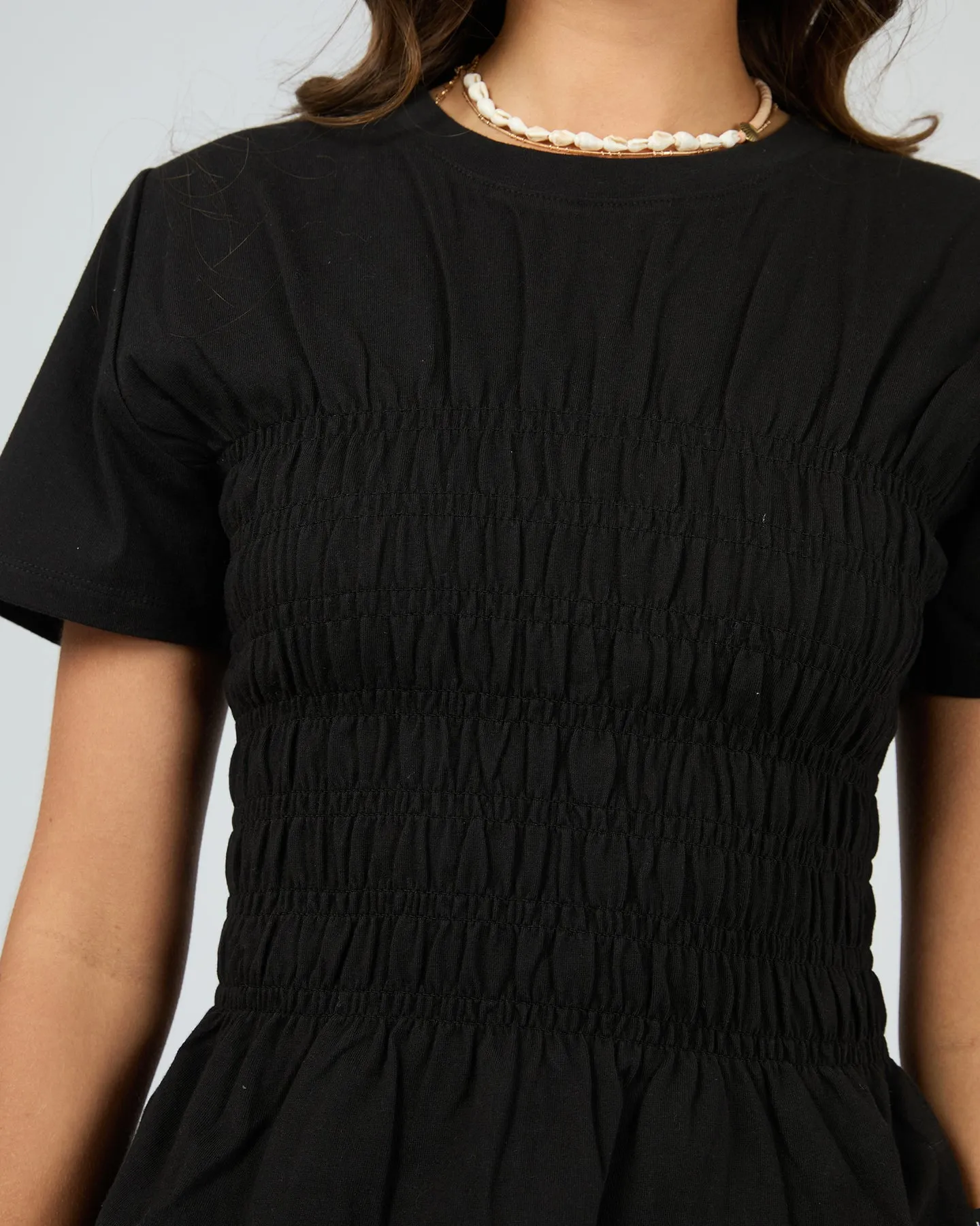 All About Eve Lipa Ruched Top Black sold by Shine On product image thumbnail 3
