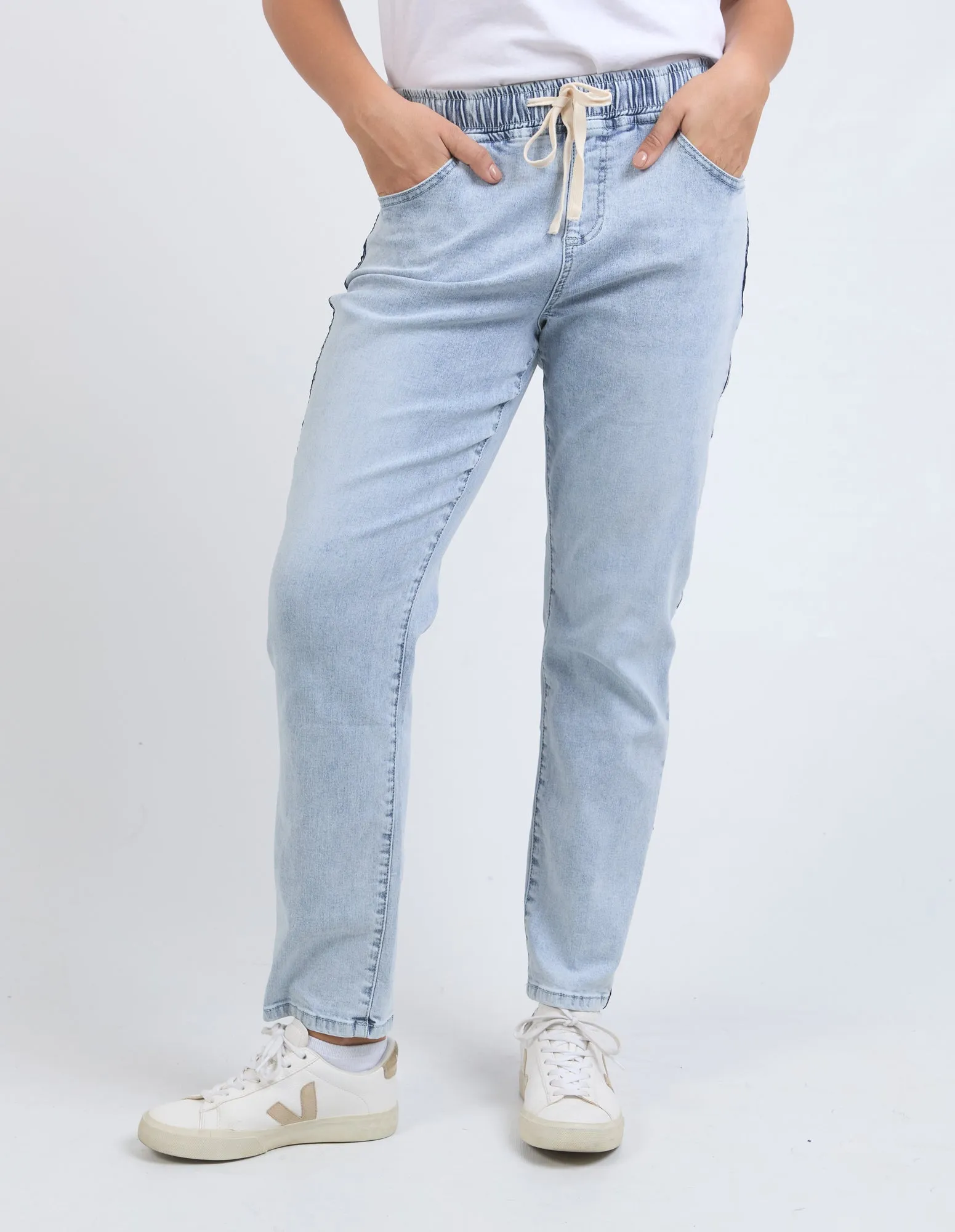 Foxwood Juliette Taped Jogger Vintage Pale Blue sold by Shine On product image thumbnail 3