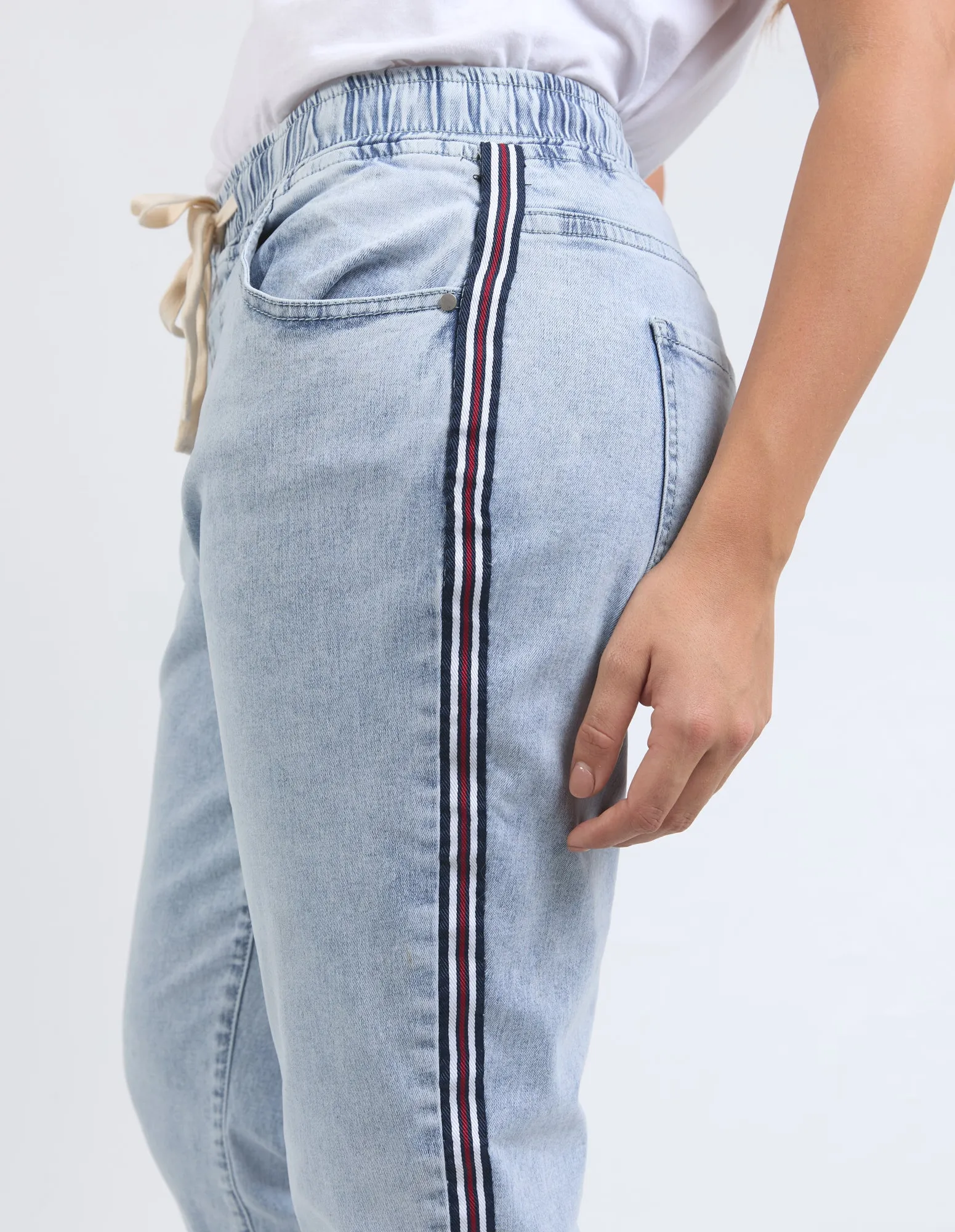 Foxwood Juliette Taped Jogger Vintage Pale Blue sold by Shine On product image thumbnail 5