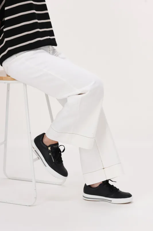 Skechers Arch Fit Arcade Sneaker Black sold by Shine On